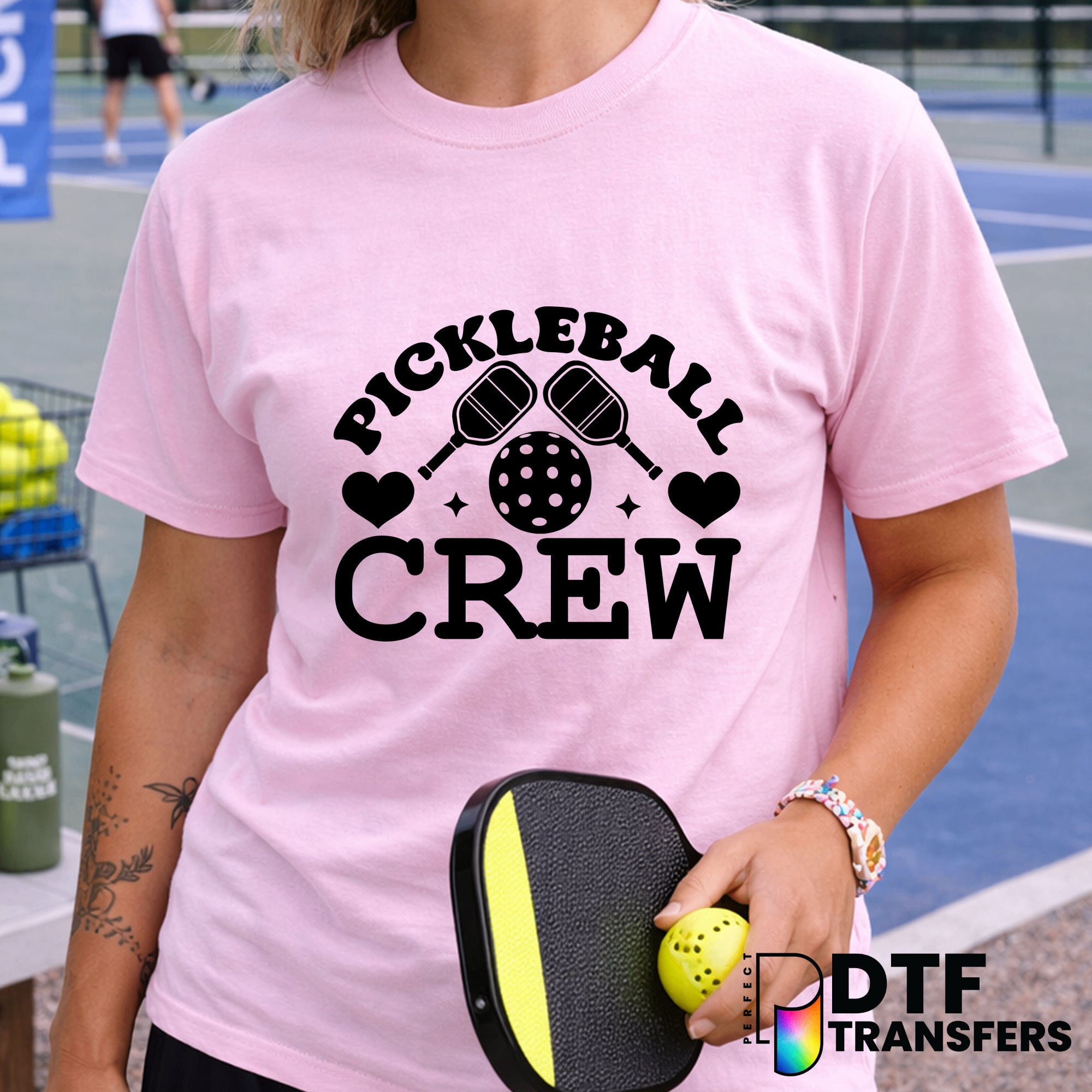 PICKLEBALL CREW – Pickleball DTF Transfer