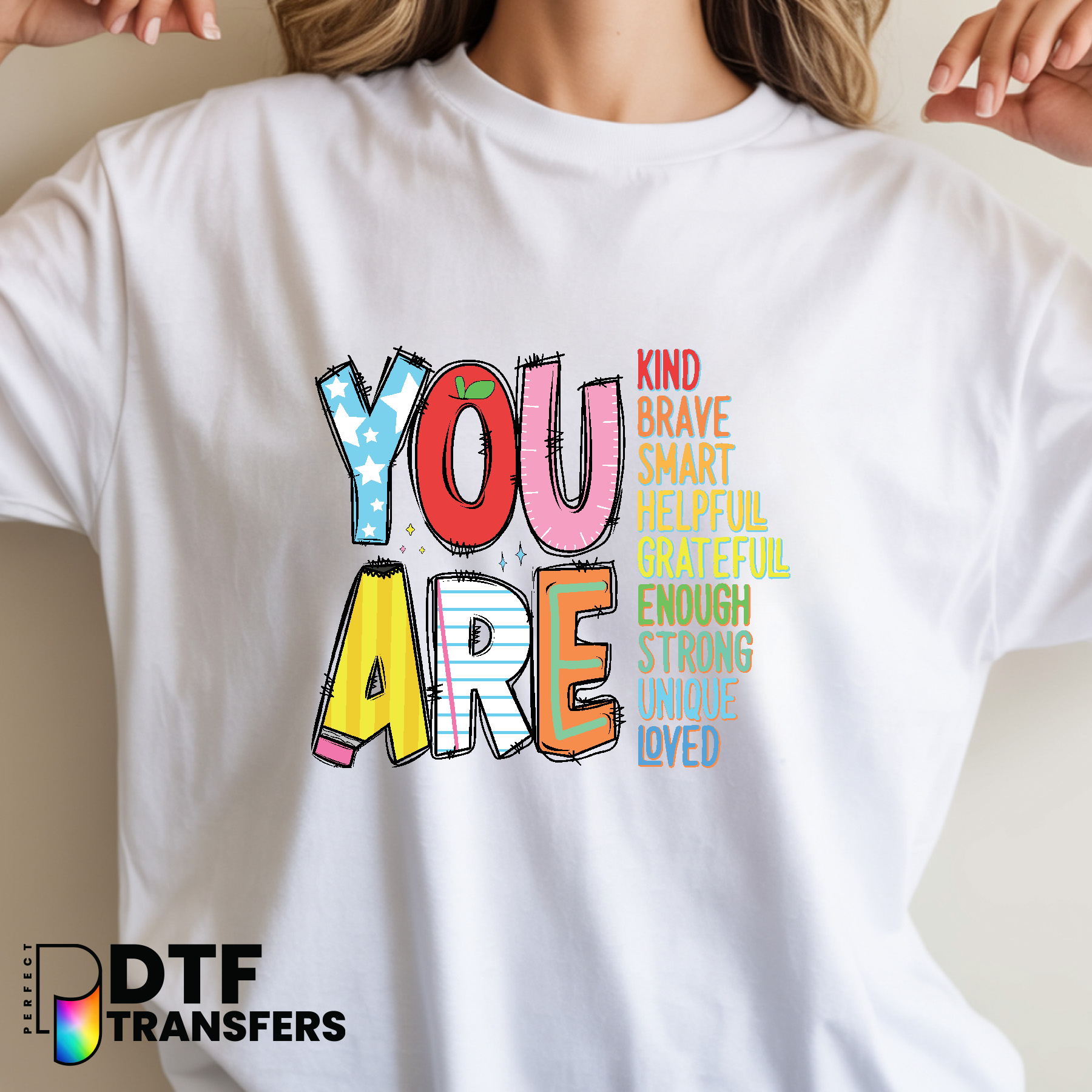 You Are Kind - Teacher DTF Transfer