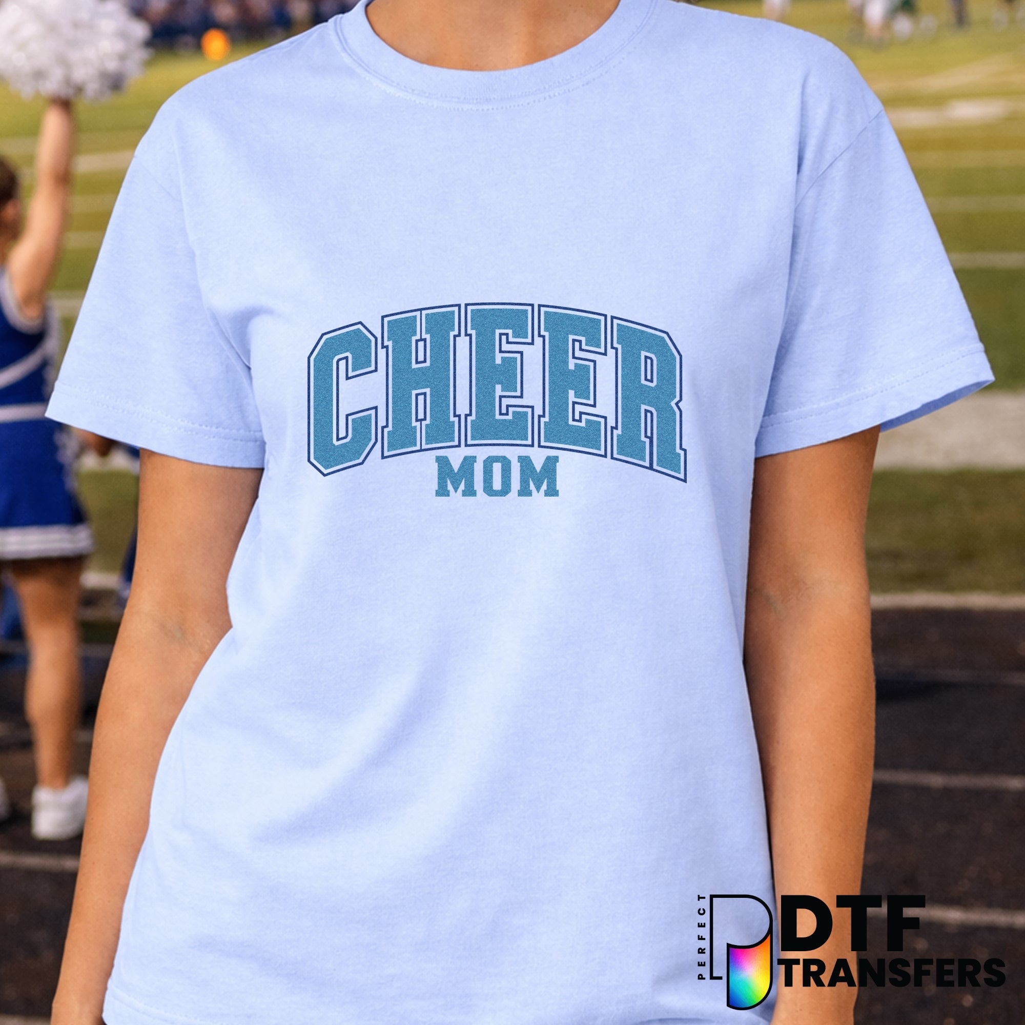 CHEER MOM – Cheerleading DTF Transfer