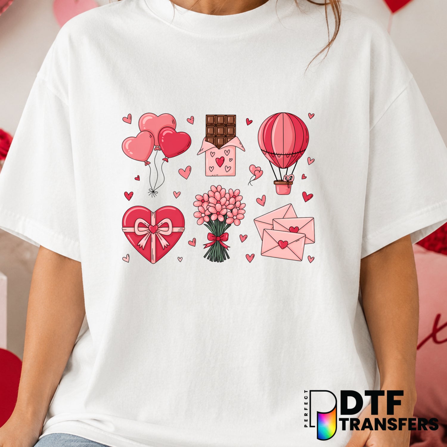 BE MINE – Valentine's Day DTF Transfer (view 1 of 2) – by Perfect DTF Transfers – Premade DTF Transfers – Valentine's Day,...
