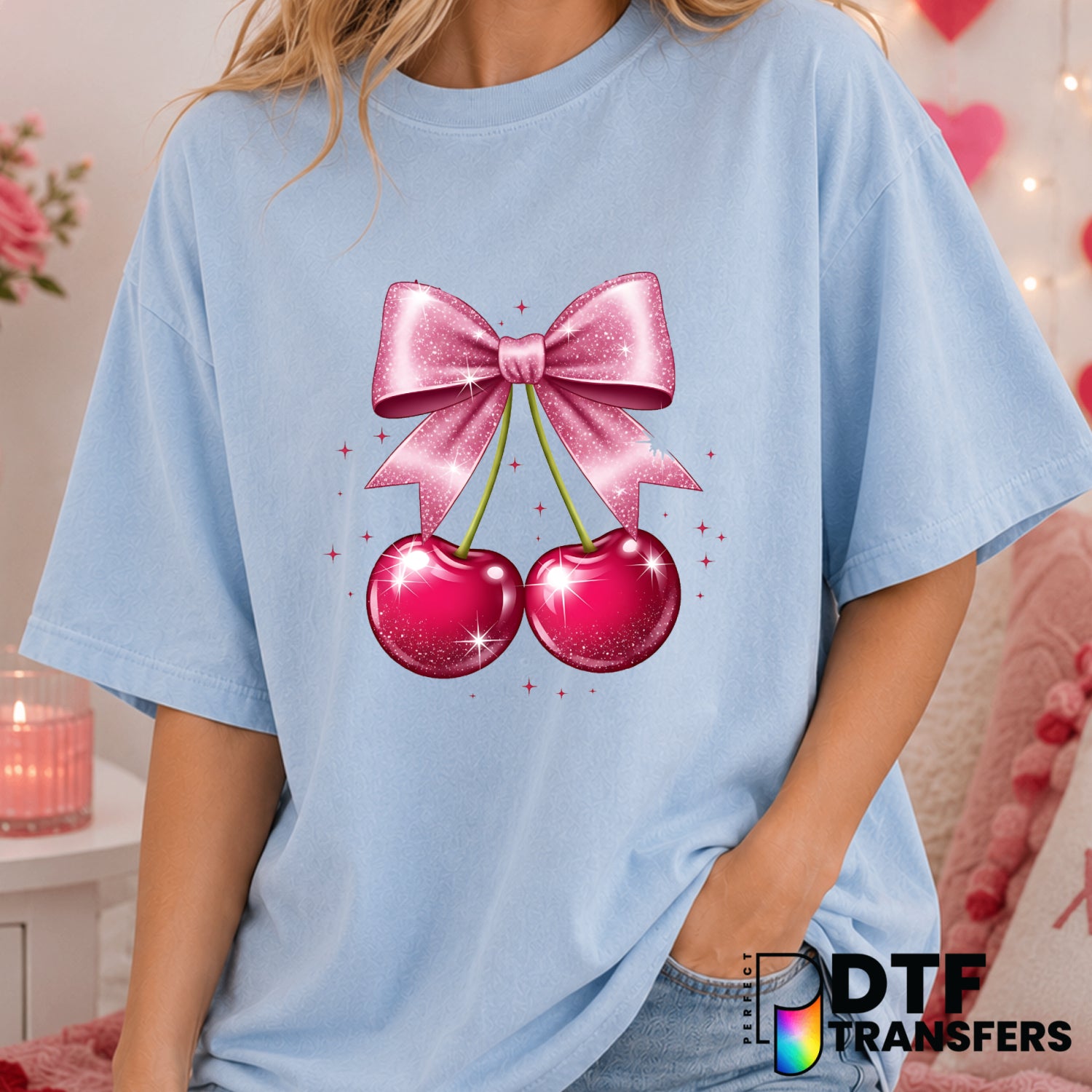 Be Mine Valentine – Valentine's Day DTF Transfer (view 1 of 2) – by Perfect DTF Transfers – Premade DTF Transfers – Valent...