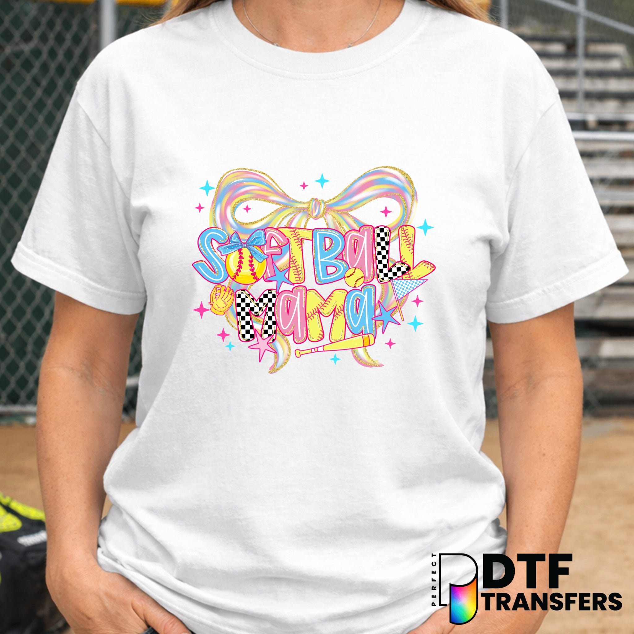 Softball Mama – Softball DTF Transfer