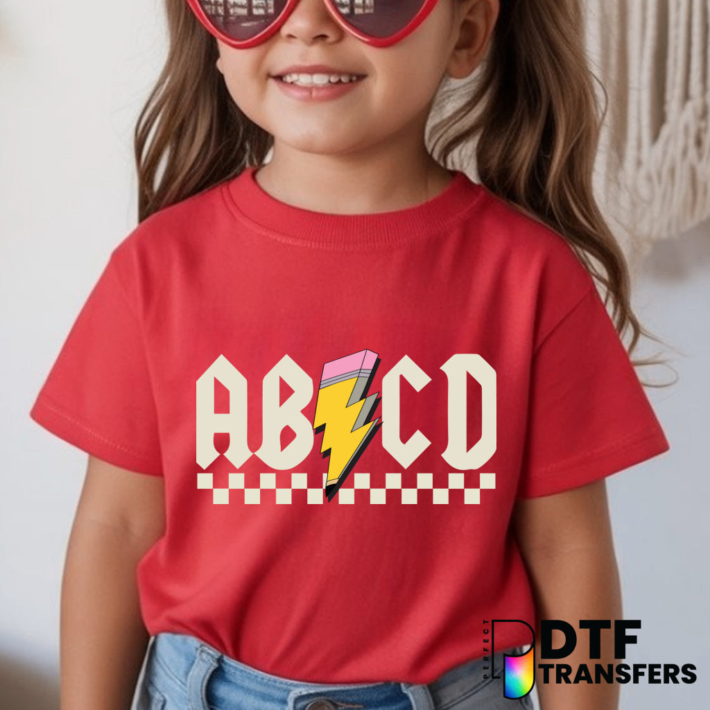 WELCOME BACK TO SCHOOL – Teacher DTF Transfer