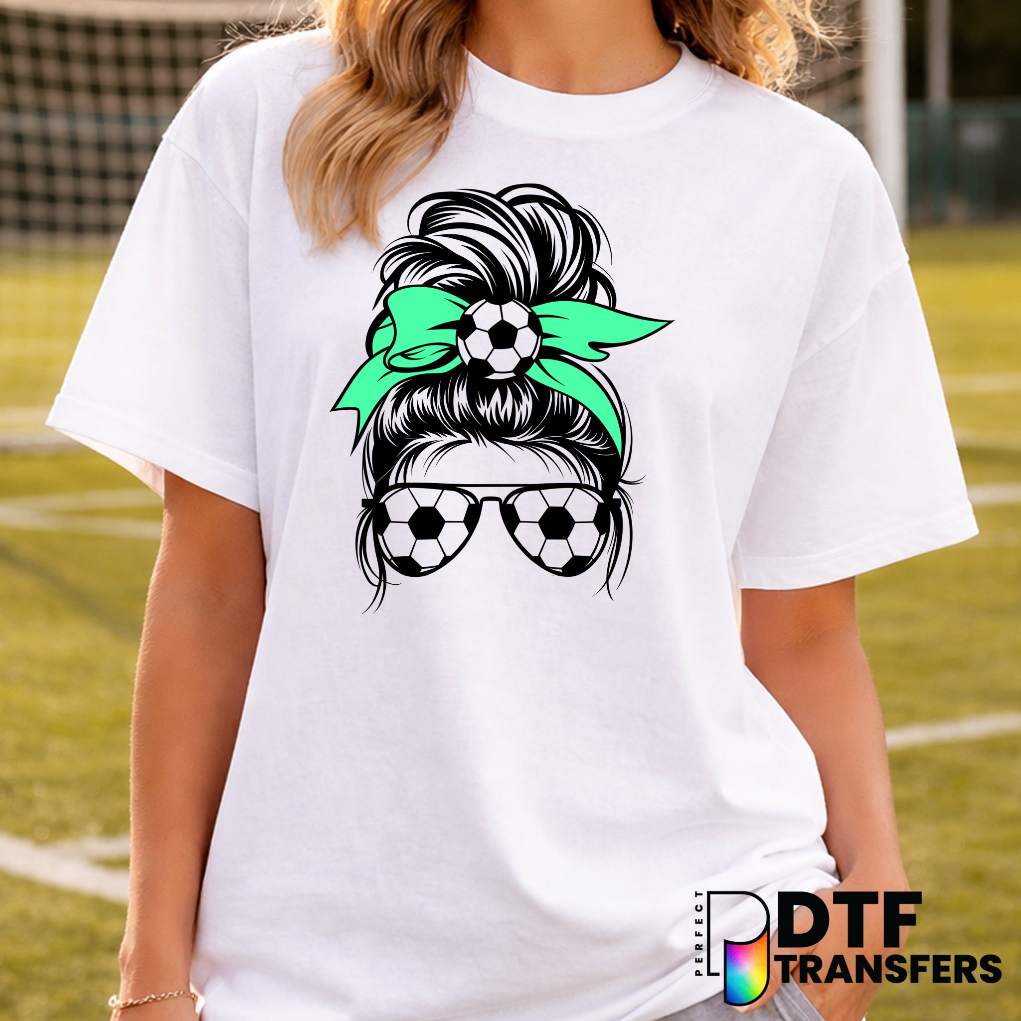 Soccer Mom Sunglasses – Soccer DTF Transfer