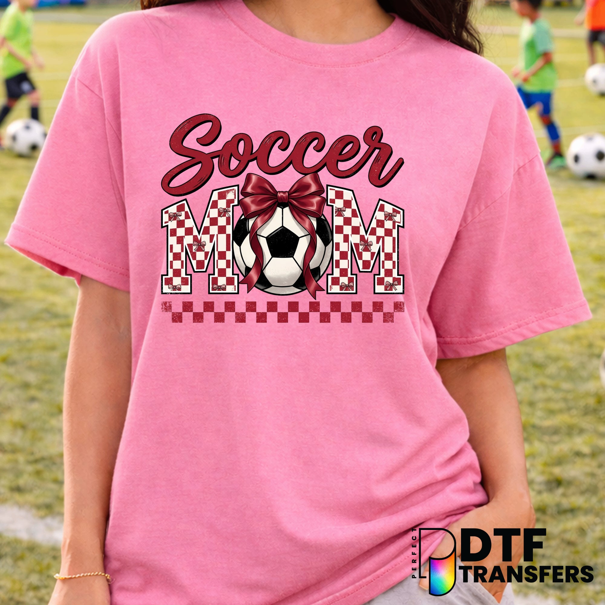 Soccer Mom – Soccer DTF Transfer