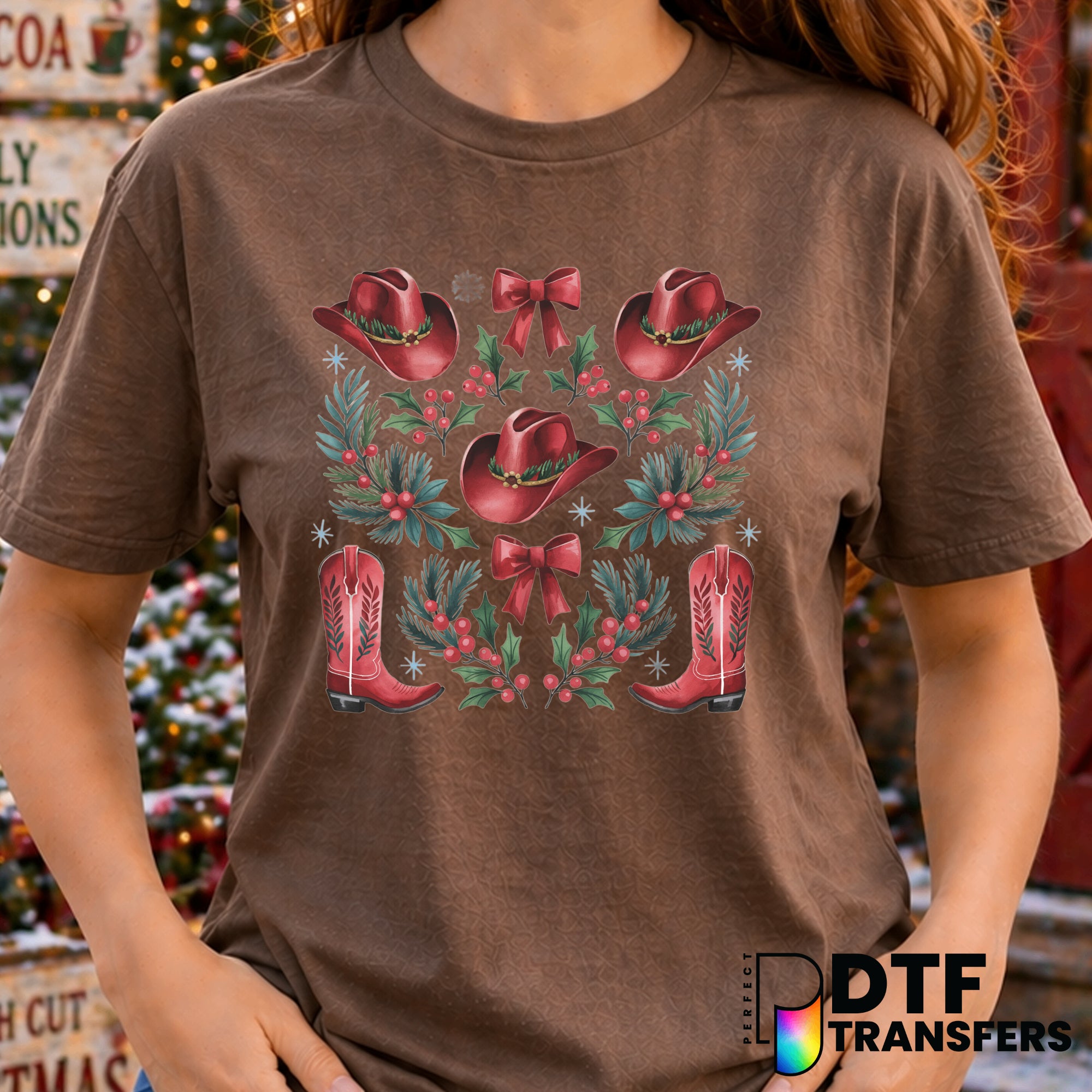 Merry Christmas Y'all – Christmas DTF Transfer