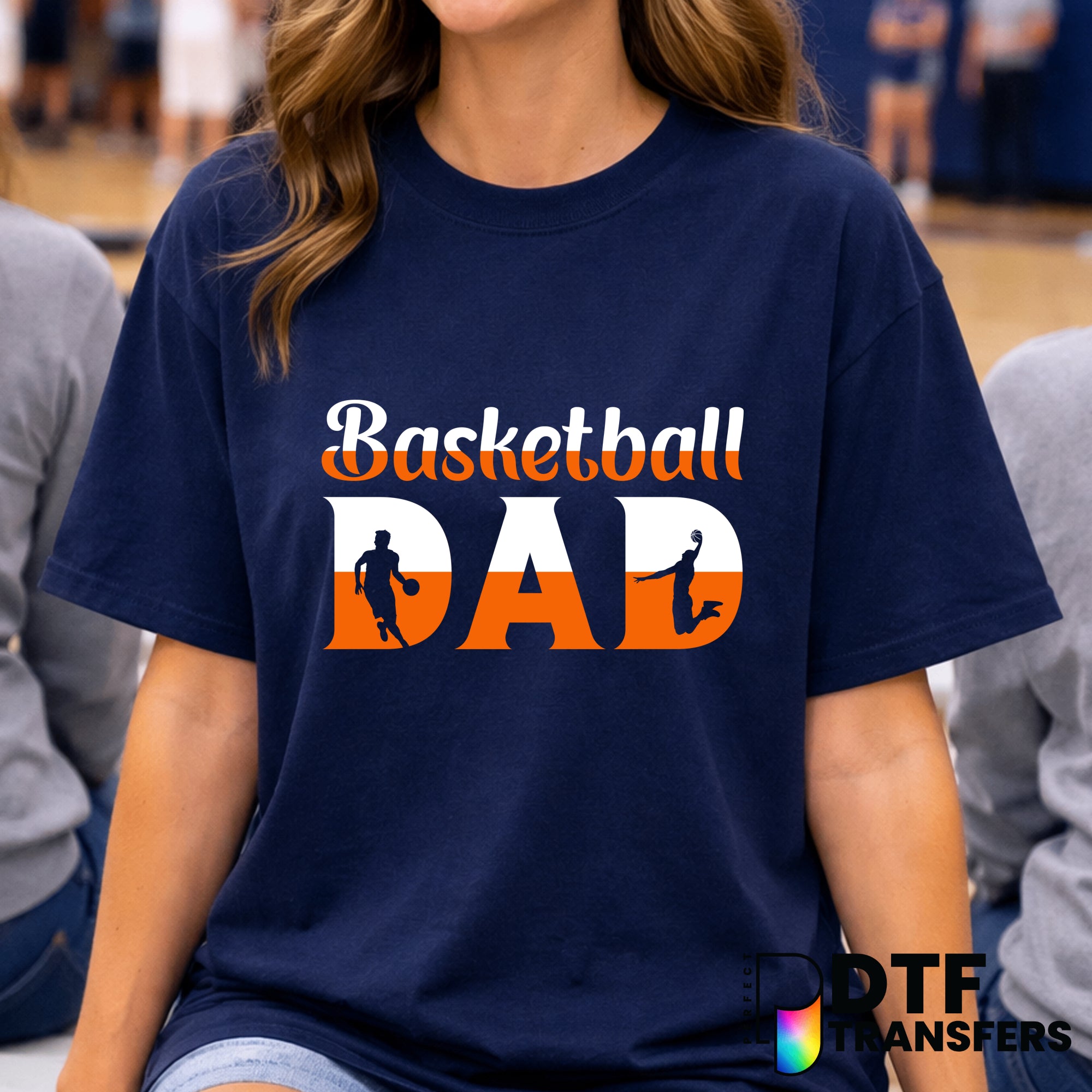 BASKETBALL DAD – Basketball DTF Transfer
