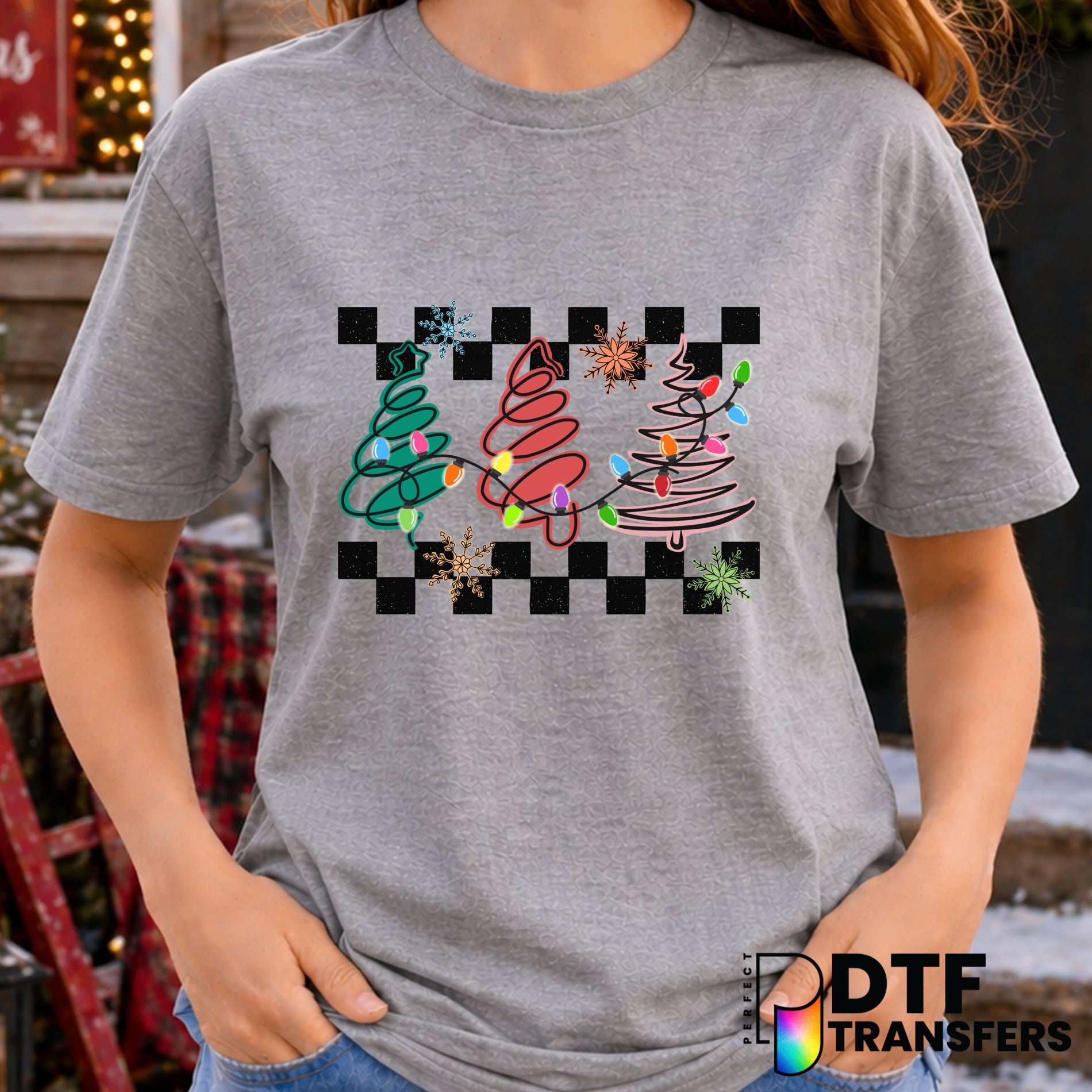 Merry Christmas – Christmas DTF Transfer