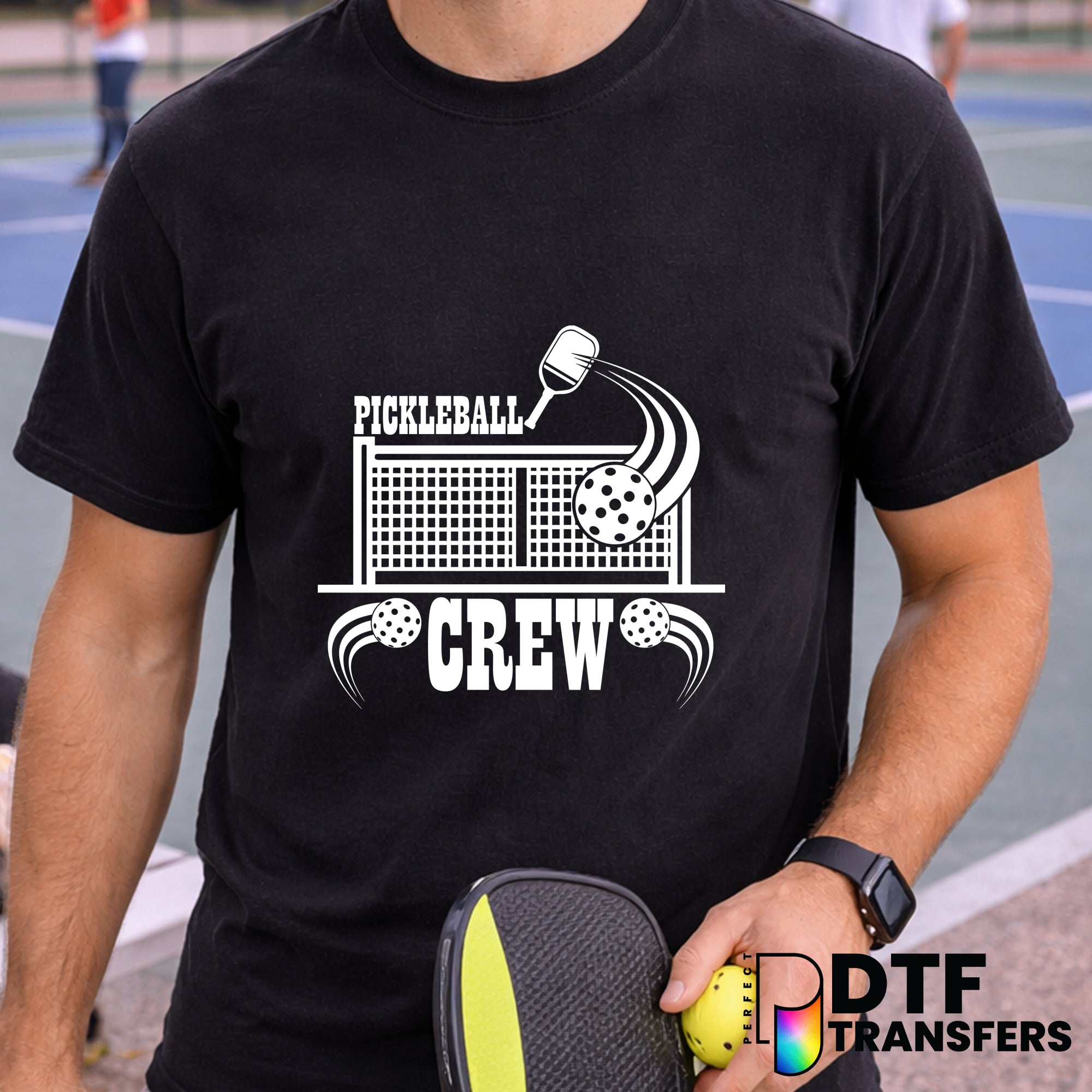 Pickleball Crew – Pickleball DTF Transfer