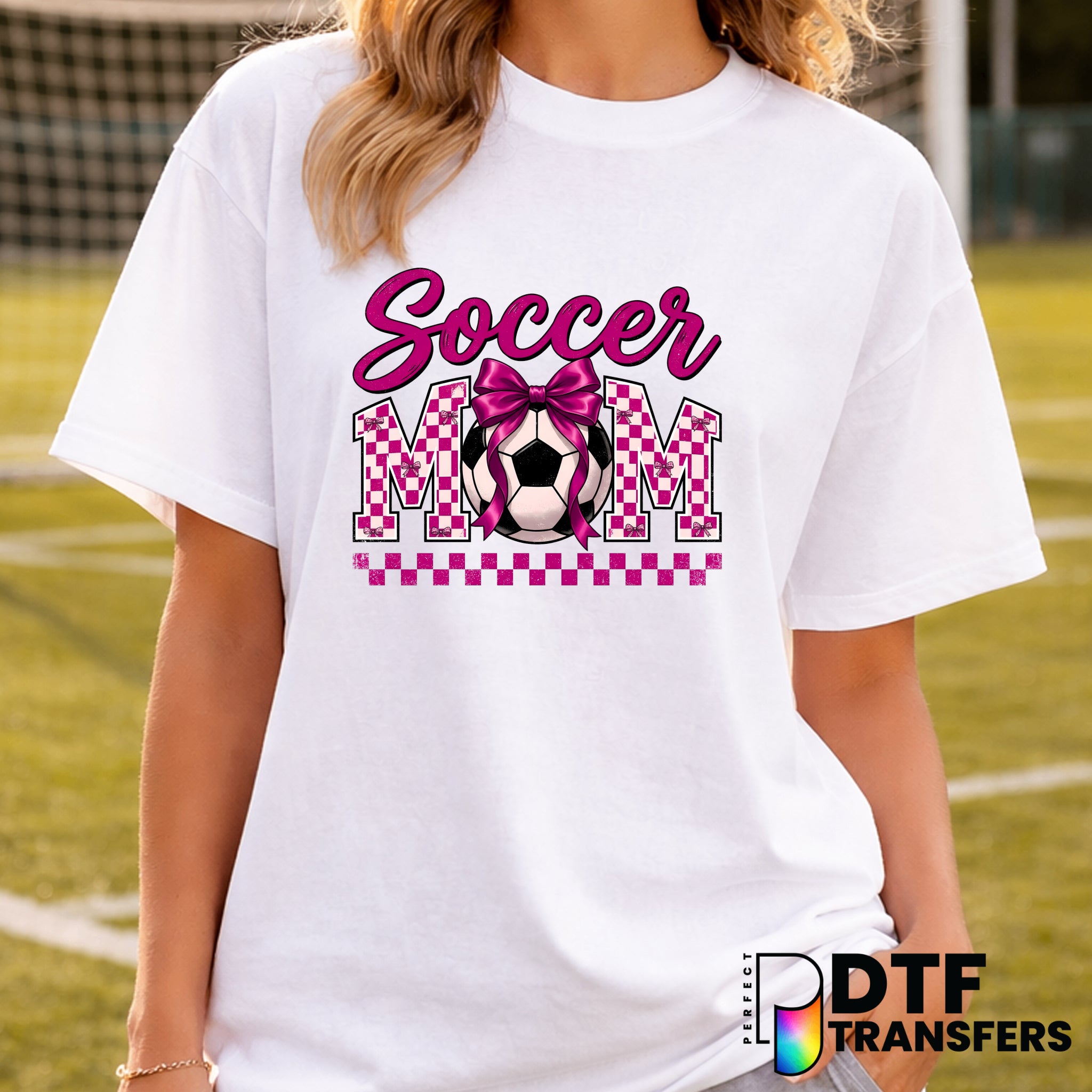 Soccer Mom – Soccer DTF Transfer