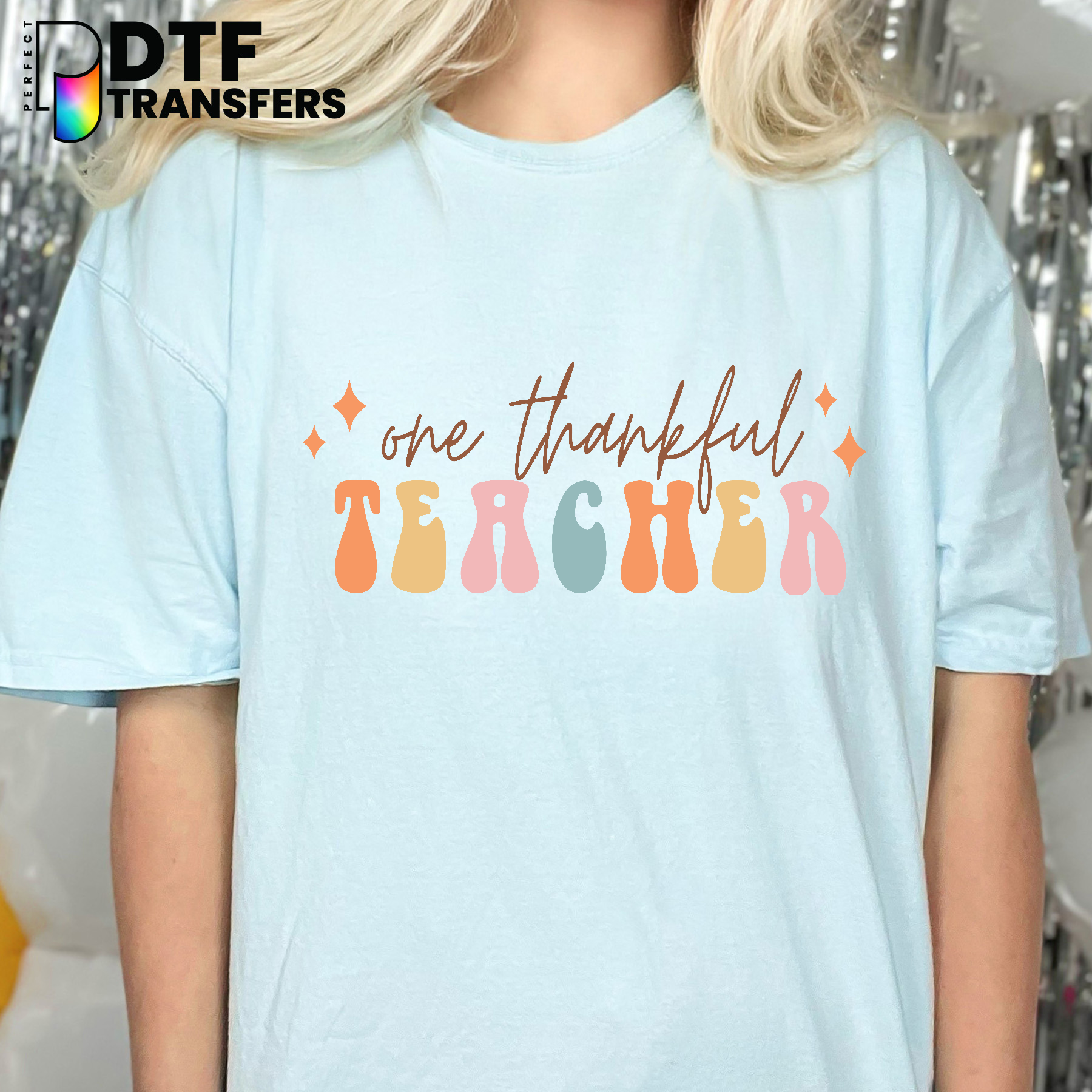 ONE THANKFUL TEACHER – Teacher DTF Transfer