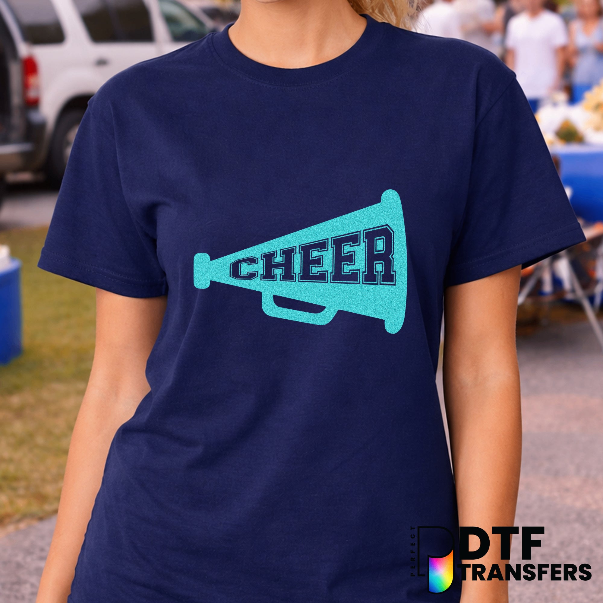Cheer Megaphone – Cheerleading DTF Transfer