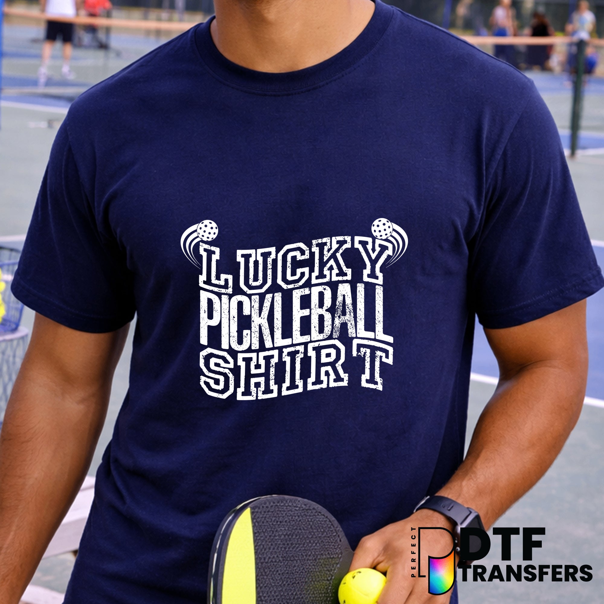 Lucky Pickleball – Pickleball DTF Transfer