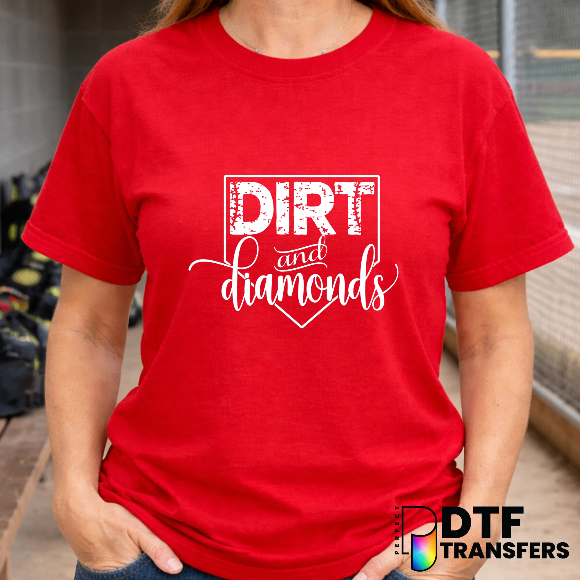 Dirt and Diamonds Softball – DTF Transfer