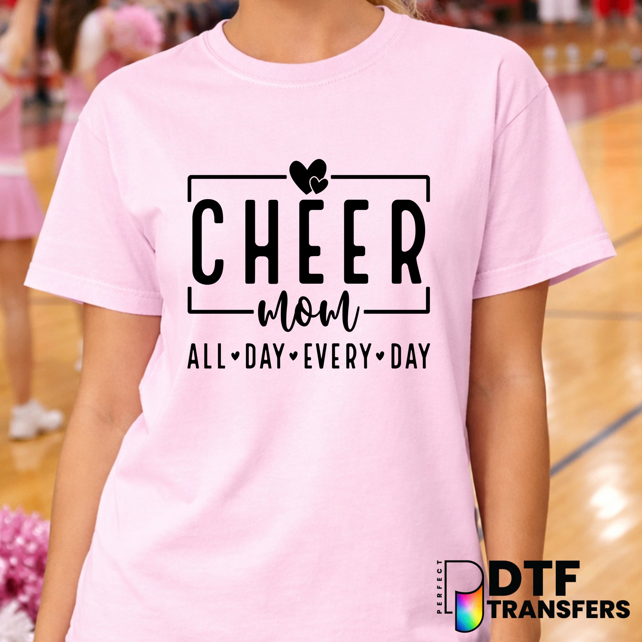 CHEER MOM – Cheerleading DTF Transfer