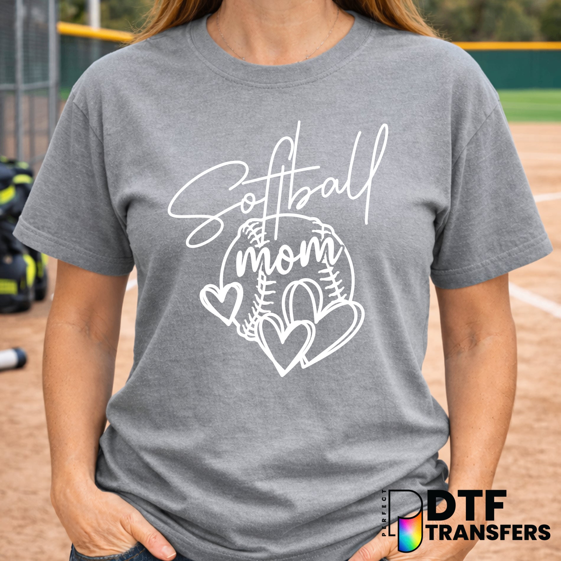 Softball Mom – Softball DTF Transfer