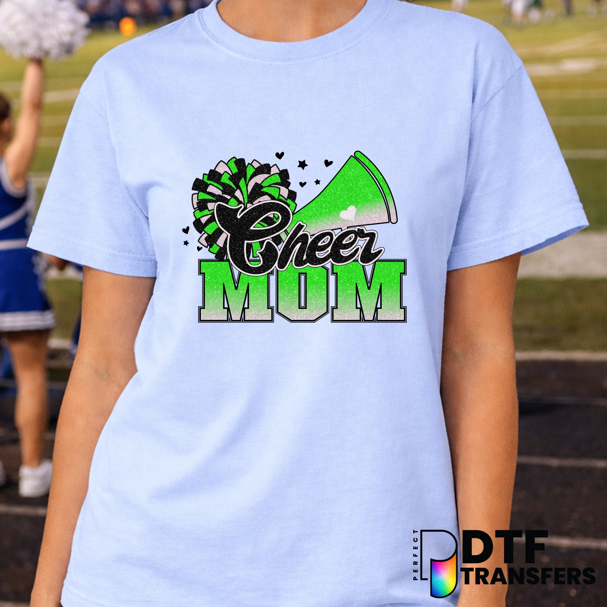 Cheer Mom – Cheerleading DTF Transfer