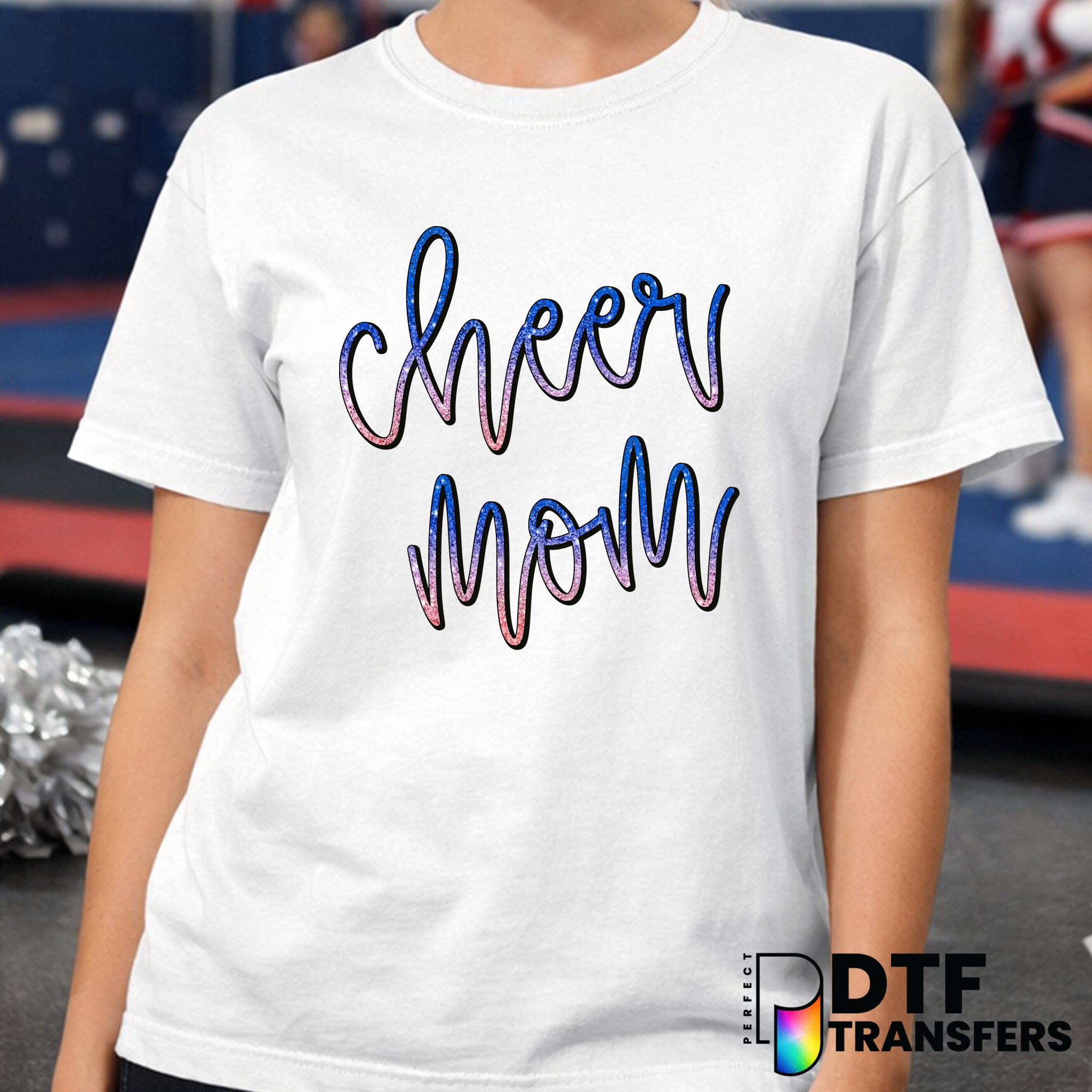 Cheer Mom – Cheerleading DTF Transfer