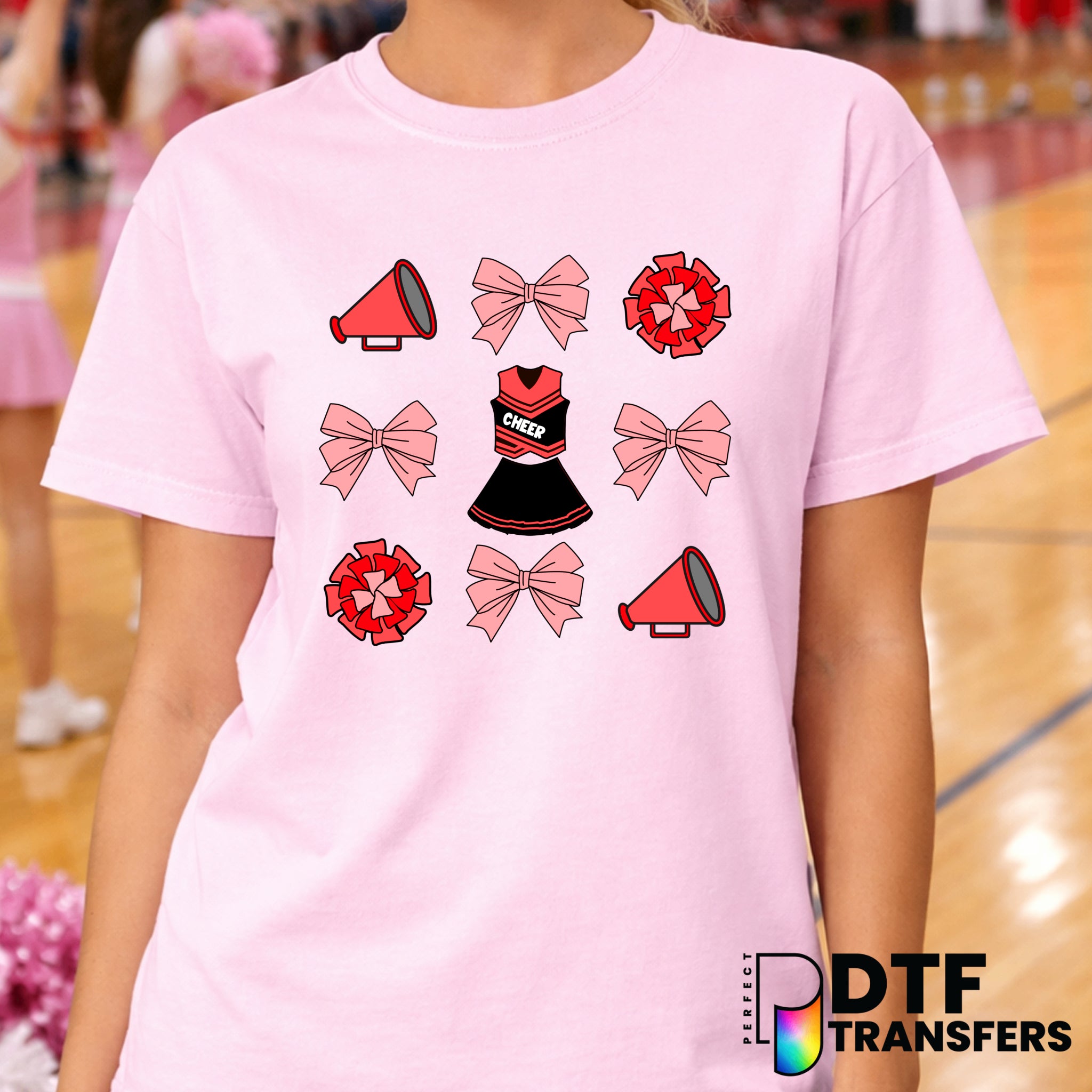 Cheer Mom – Cheerleading DTF Transfer