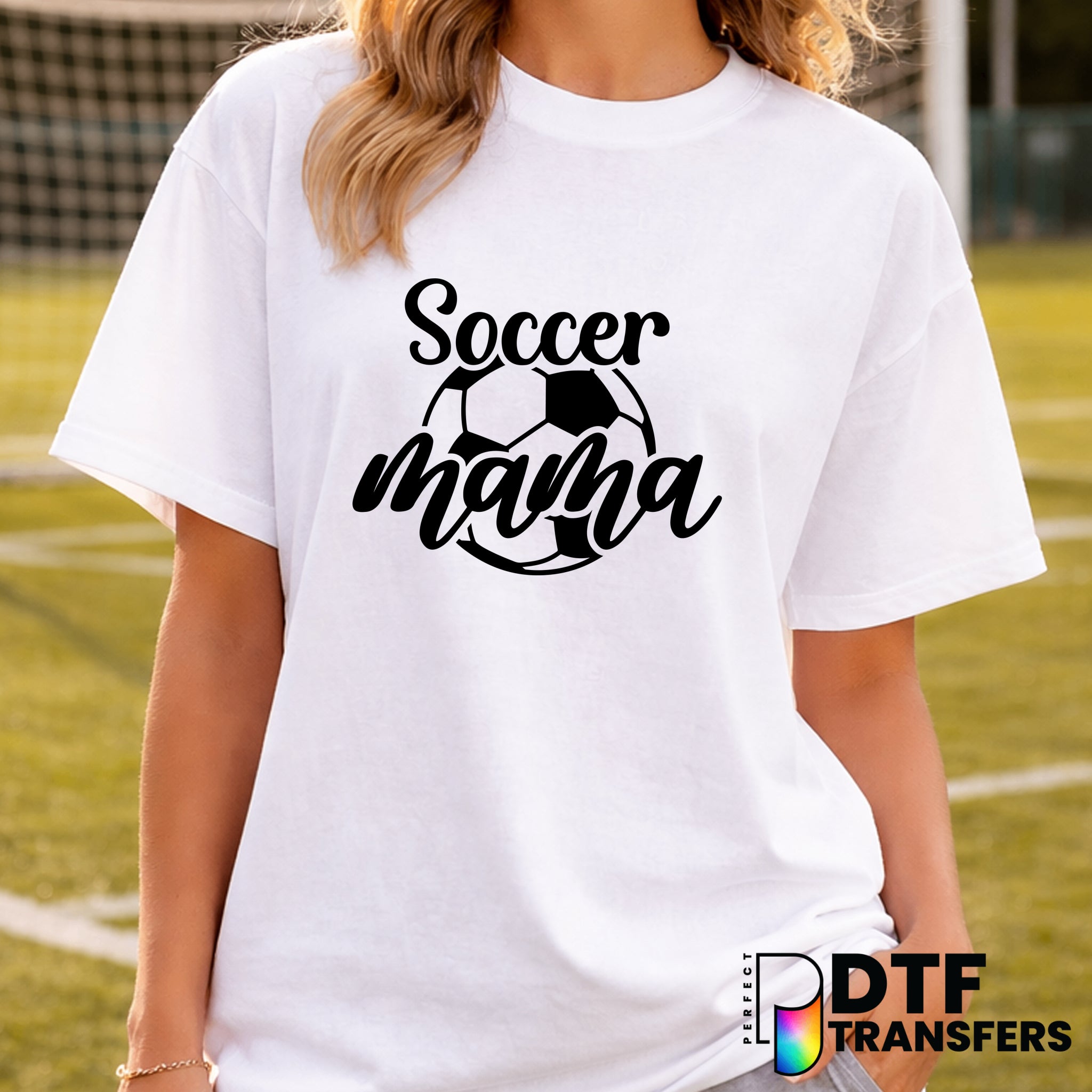 Soccer Mama – Soccer DTF Transfer