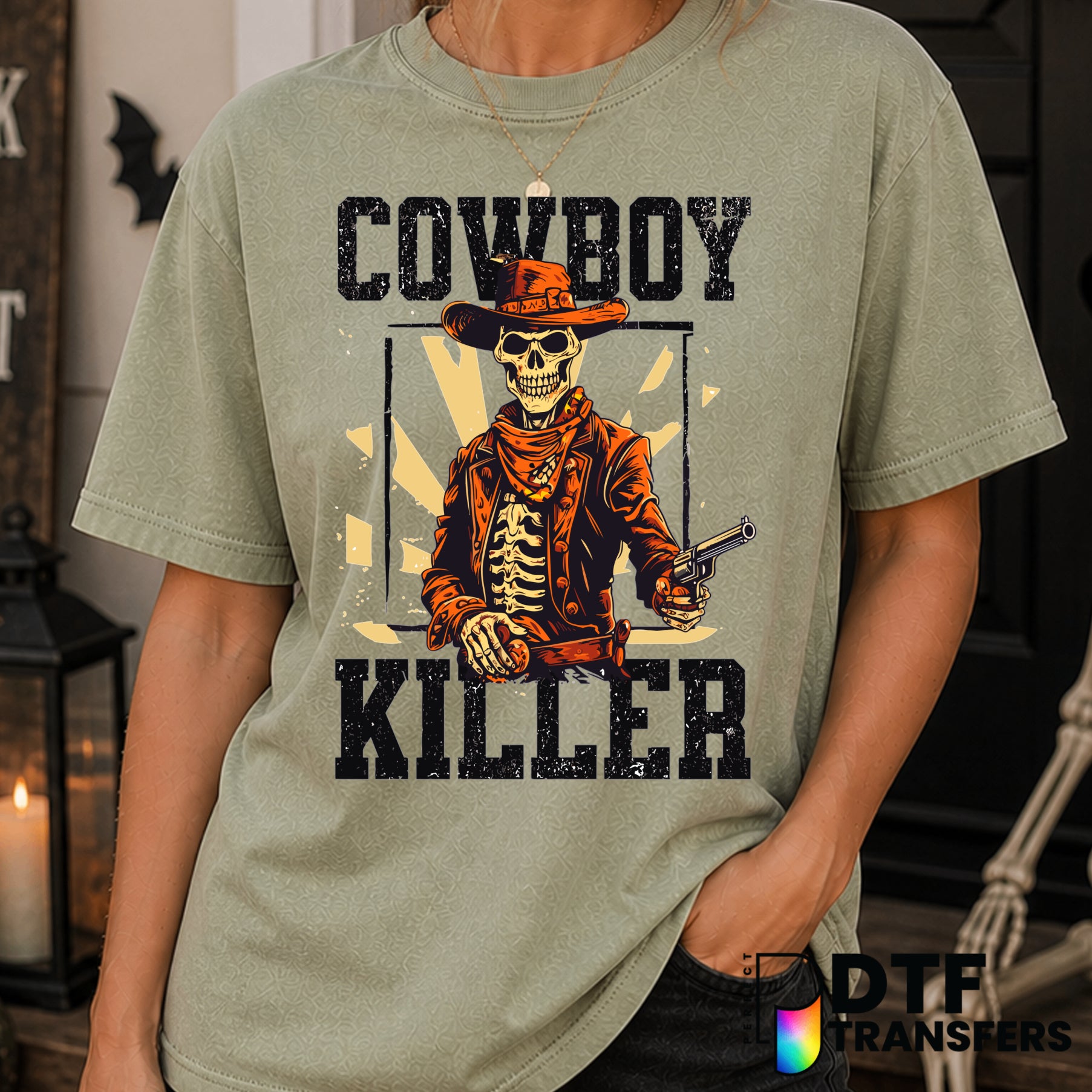 Cowboy Killer – Halloween DTF Transfer