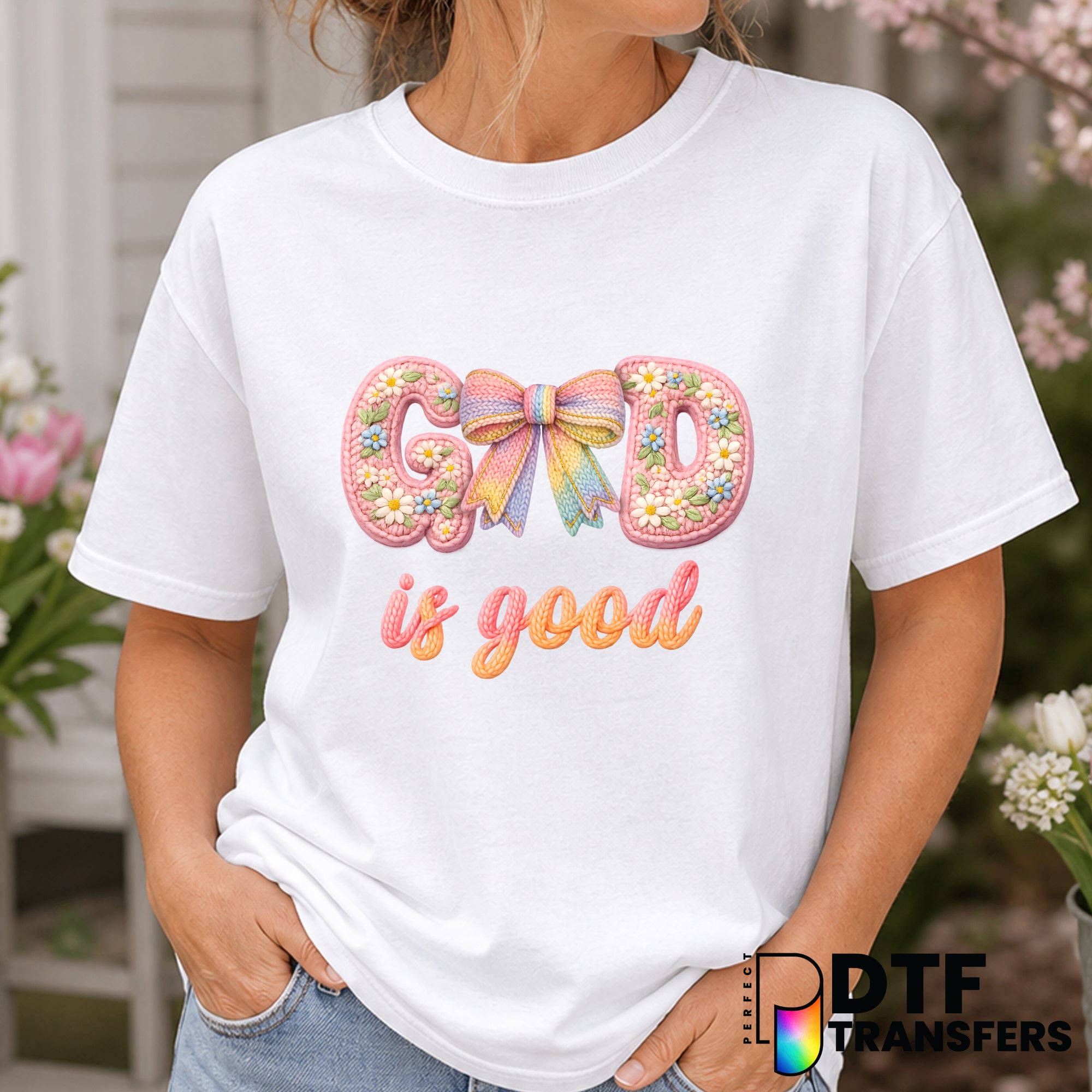God is Good – Easter DTF Transfer