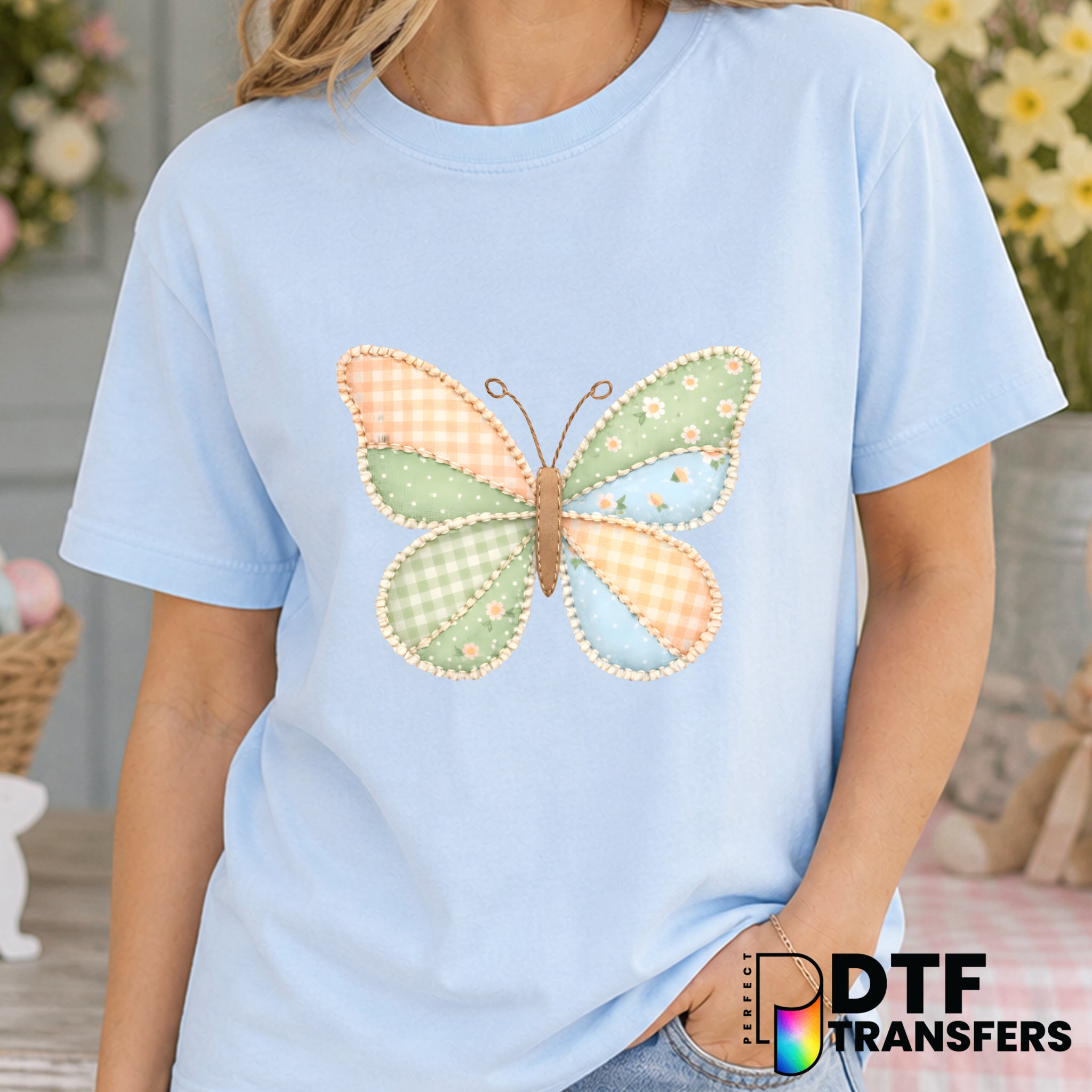 Happy Easter – Easter DTF Transfer