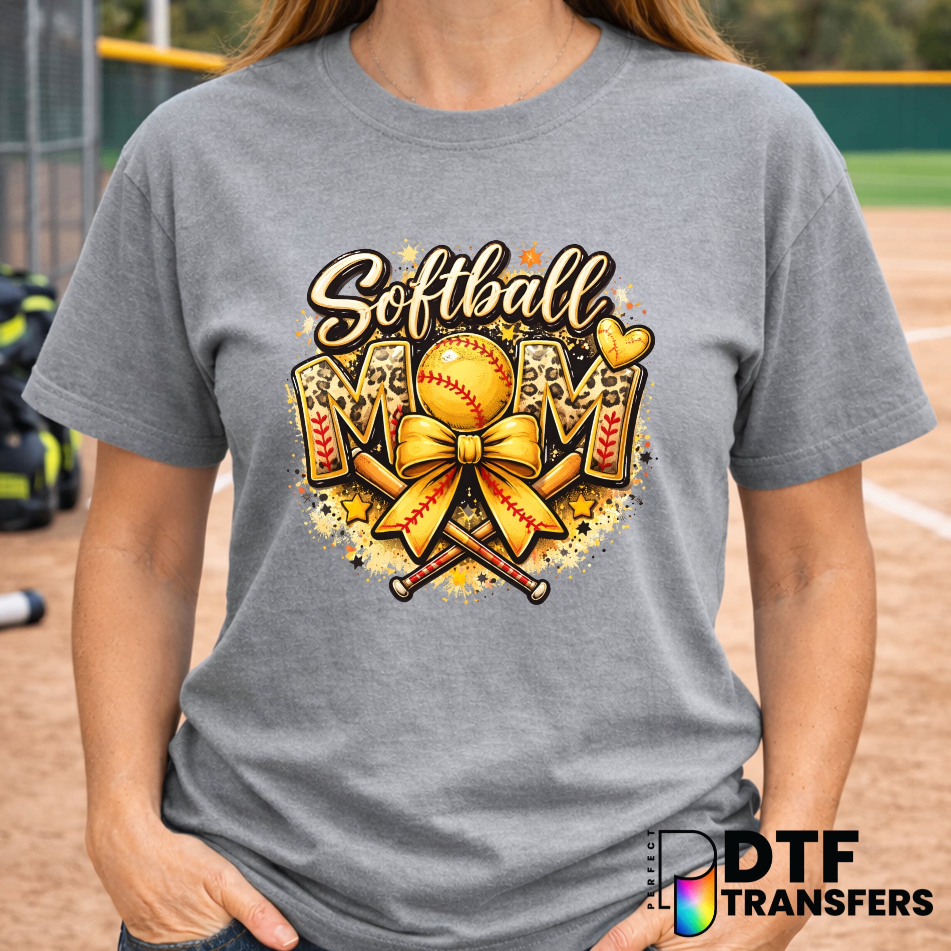 Softball Mom – Softball DTF Transfer