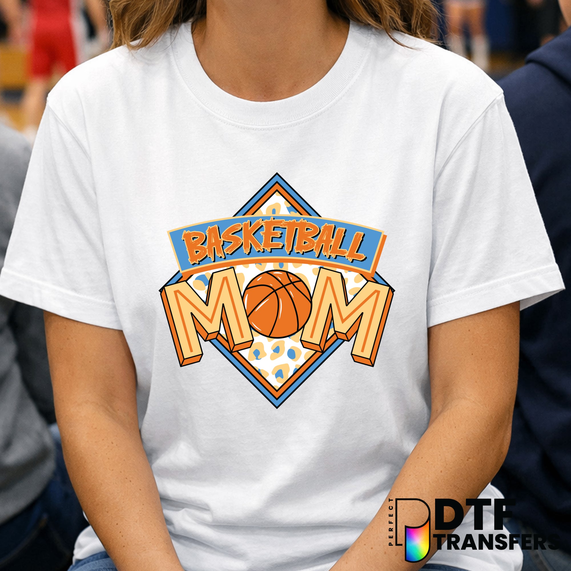 BASKETBALL MOM – Basketball DTF Transfer