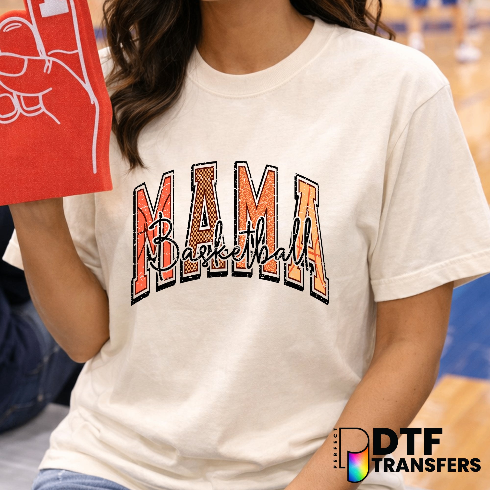 BASKETBALL MAMA – Basketball DTF Transfer