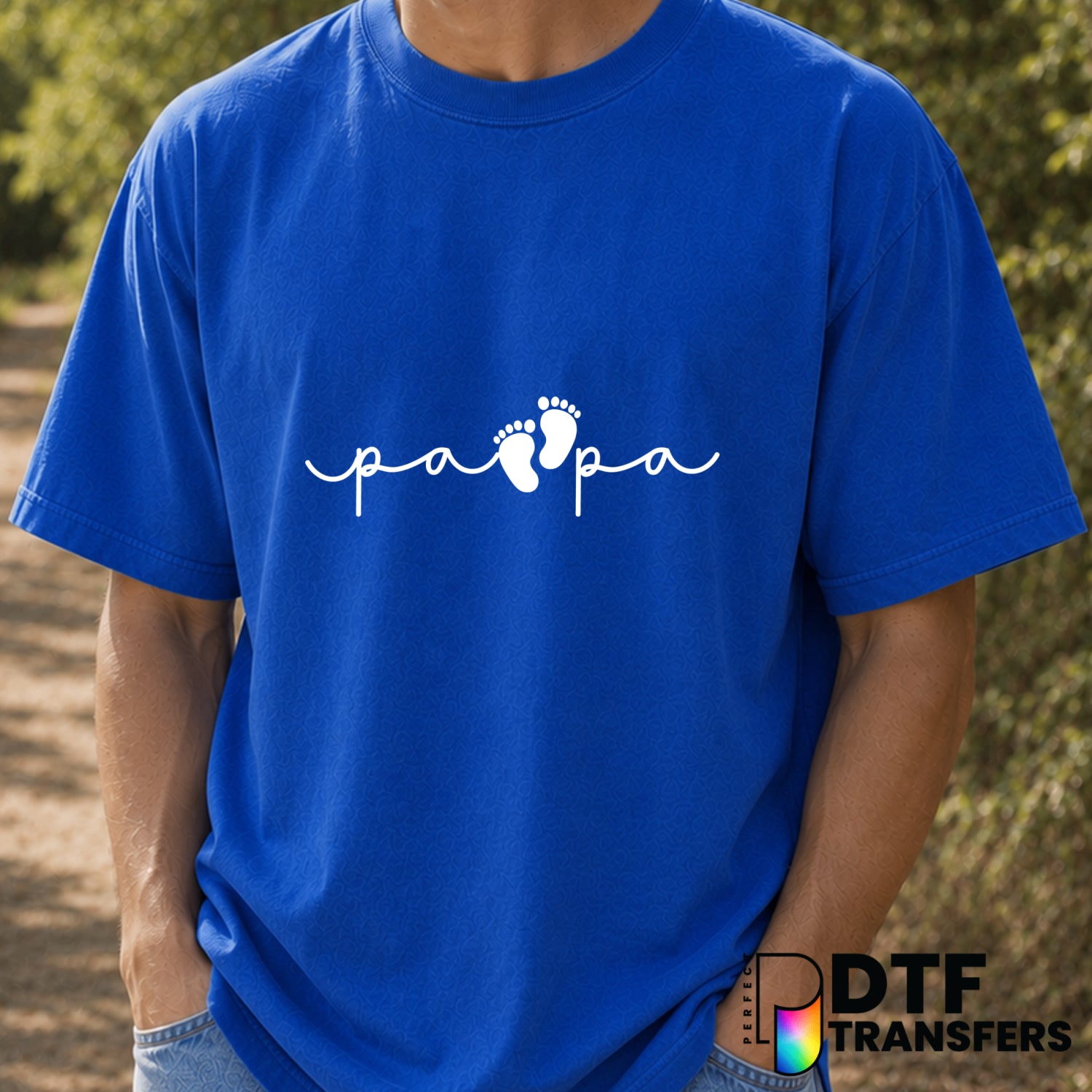 DAD The Man The Myth The Legend – Father's Day DTF Transfer (view 2 of 2) – by Perfect DTF Transfers – Premade DTF Transfe...