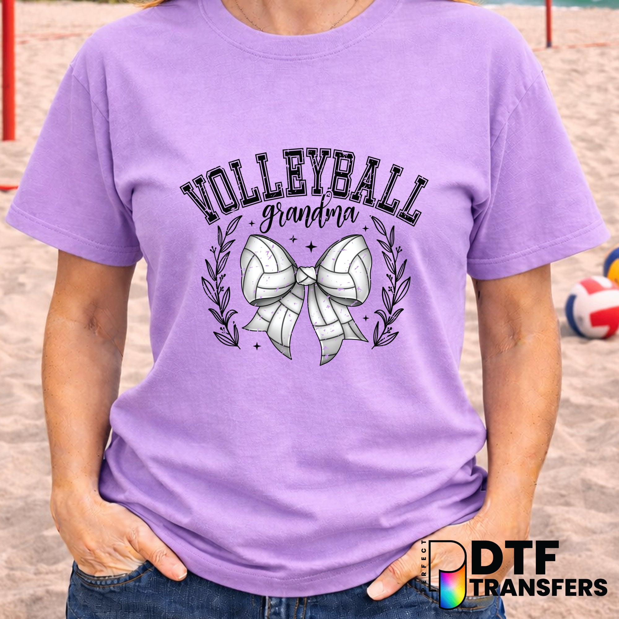 Volleyball Grandma – Volleyball DTF Transfer