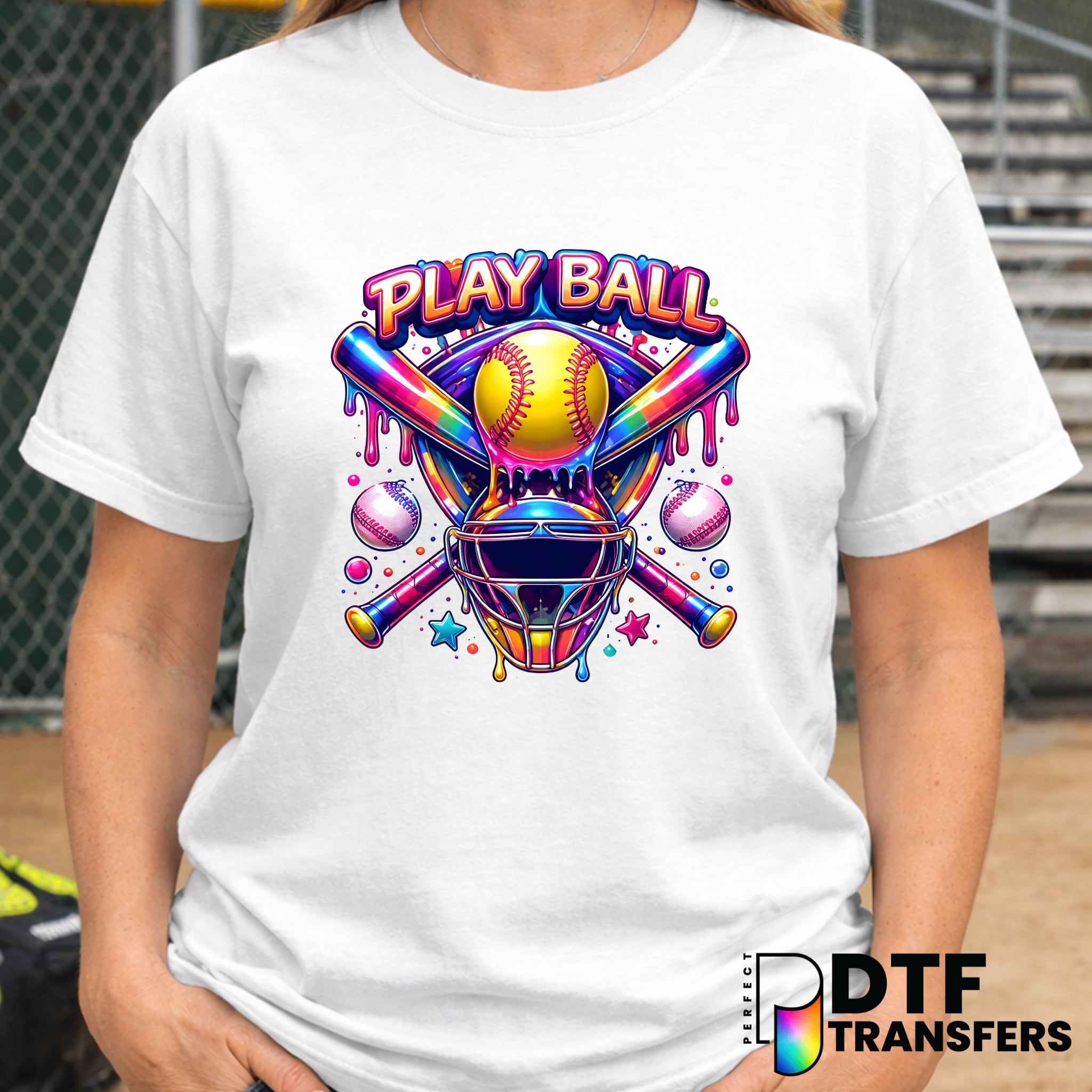 Play Ball – Softball DTF Transfer