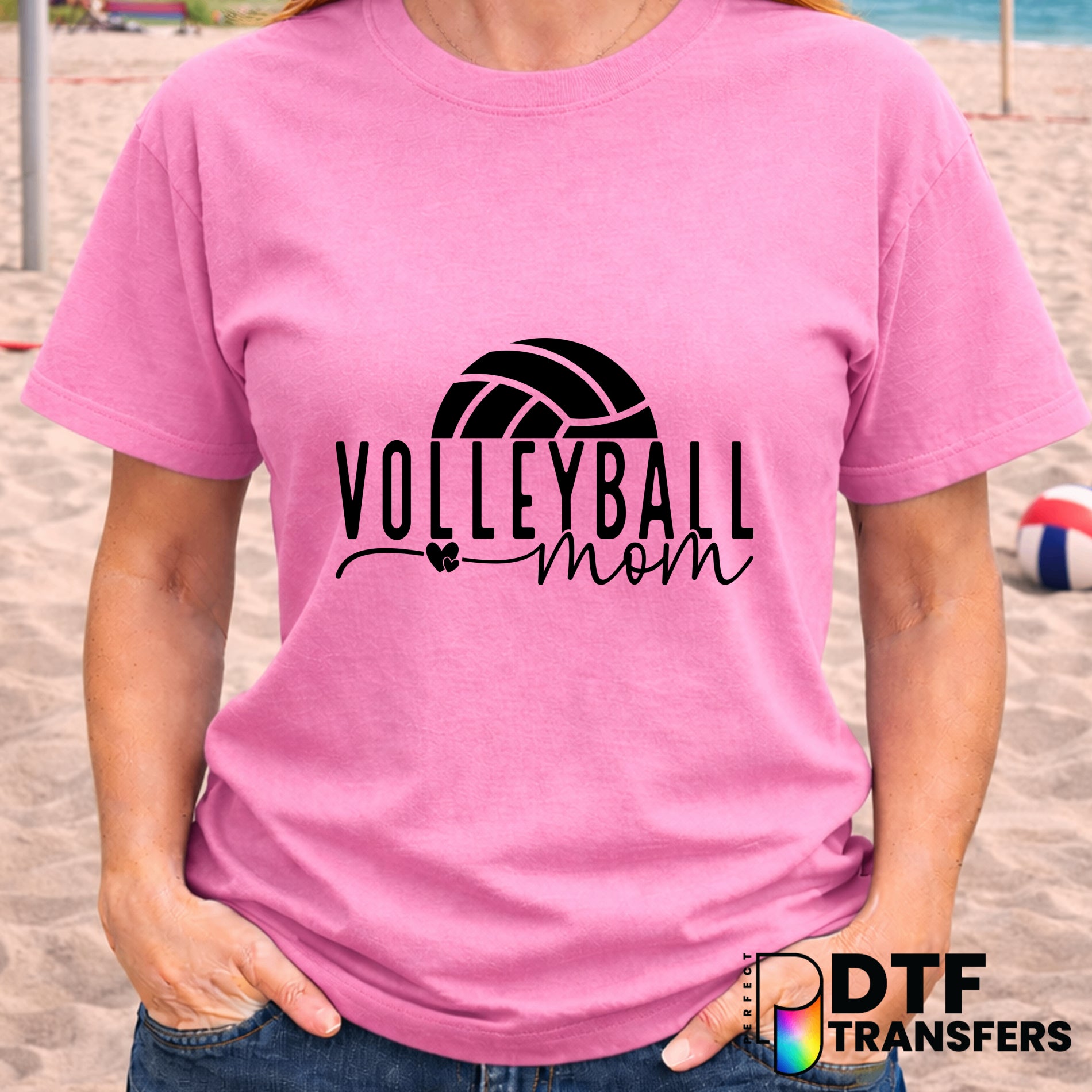 Volleyball Mode – Volleyball DTF Transfer