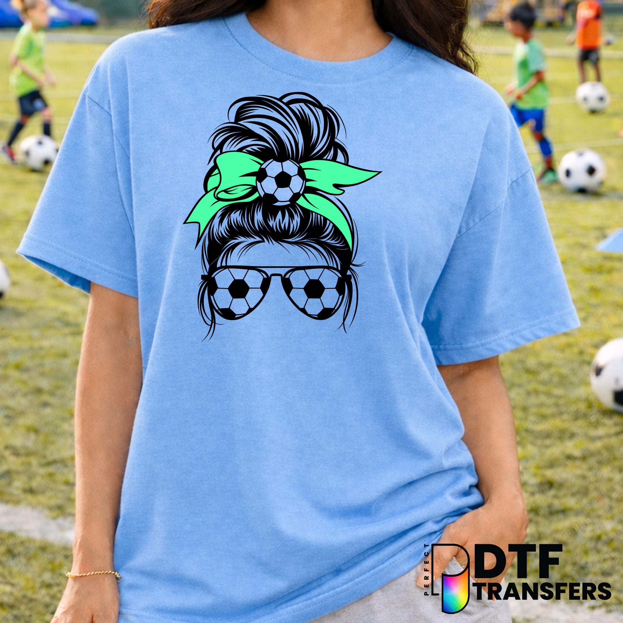 Soccer Mom Sunglasses – Soccer DTF Transfer