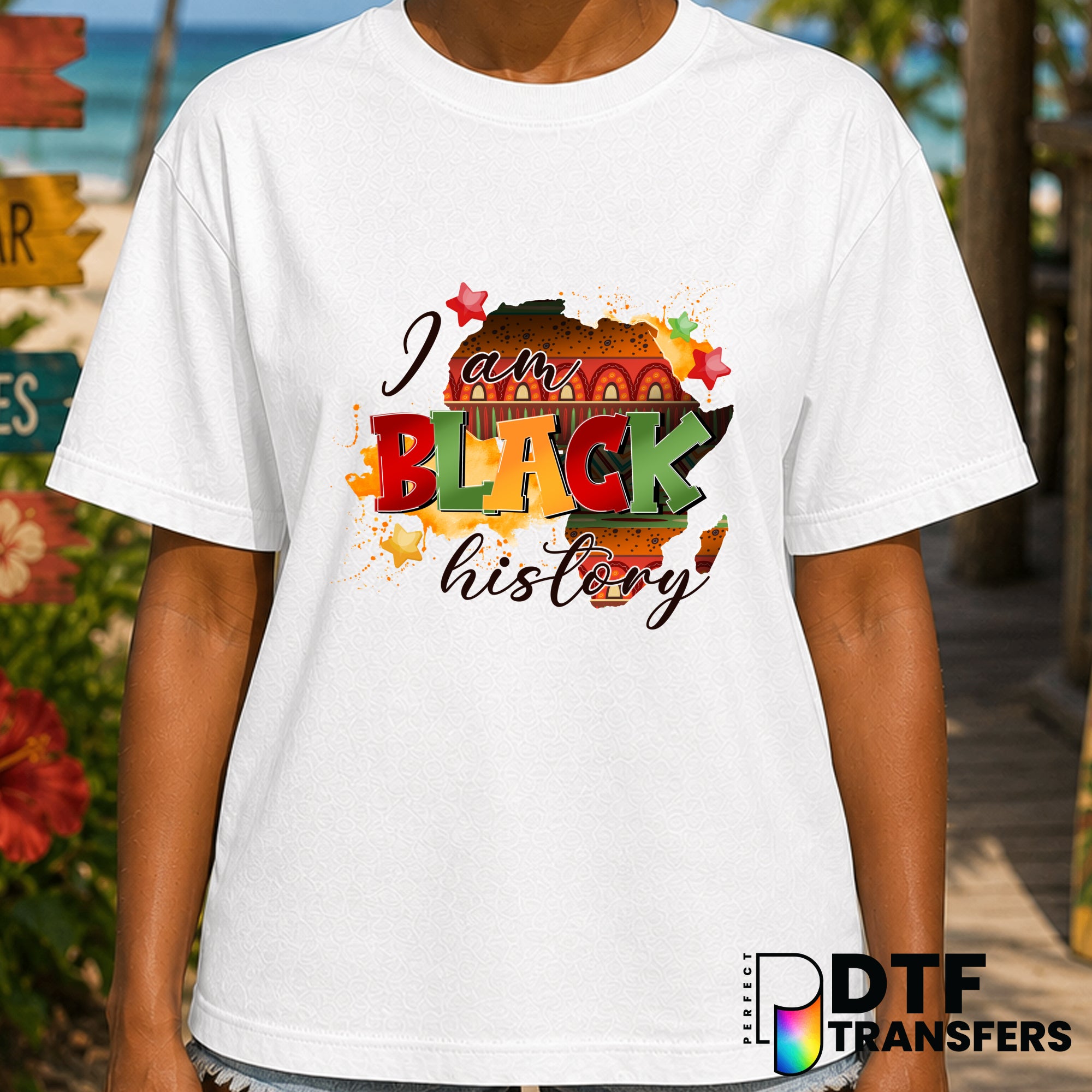 I am Black History – Black History Month DTF Transfer