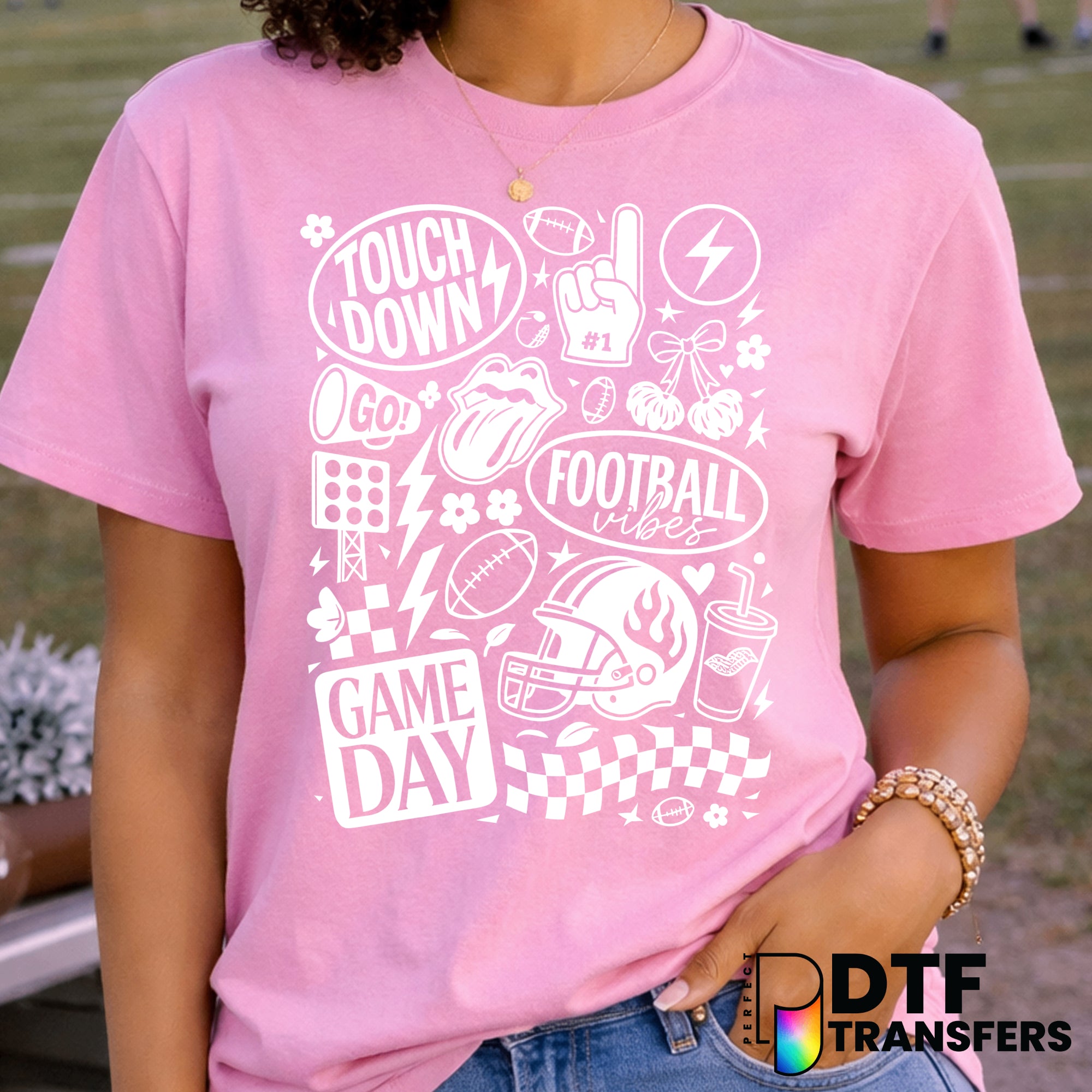 Game Day – Football DTF Transfer