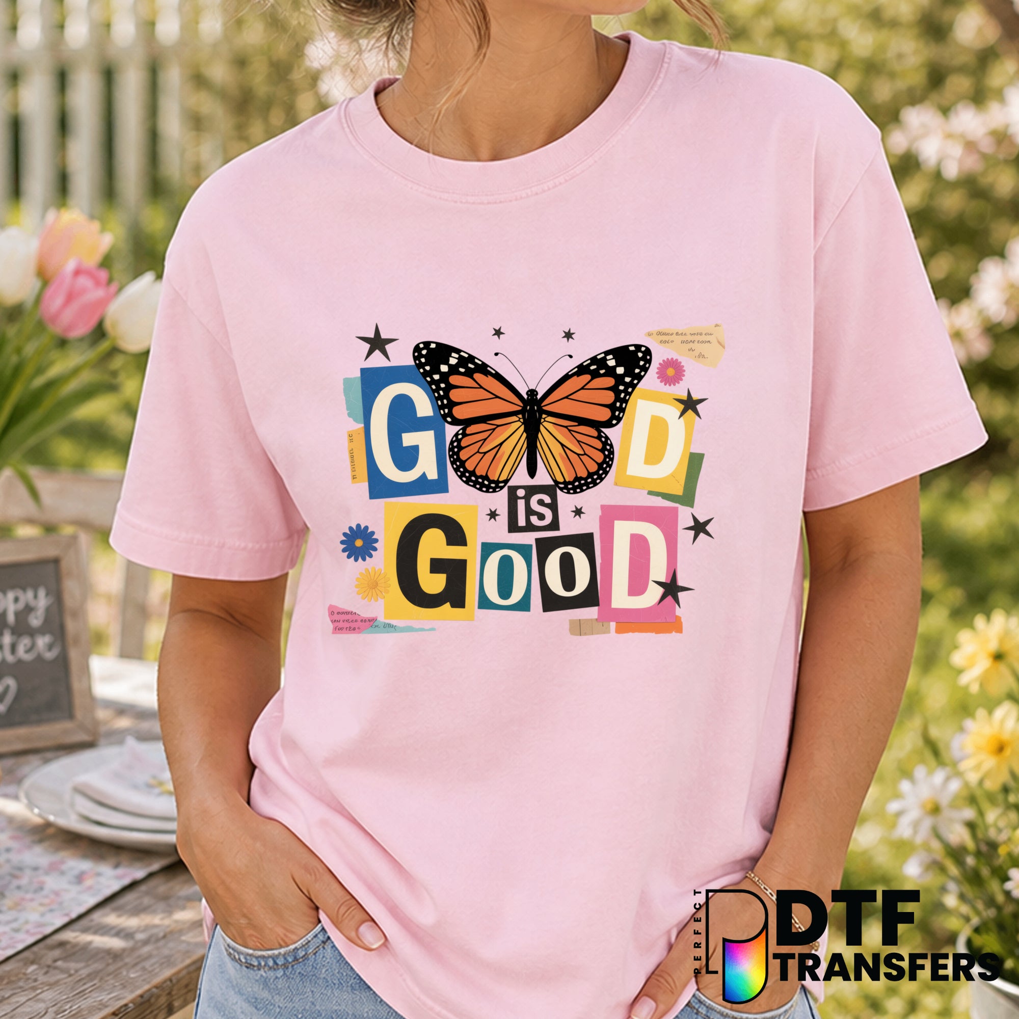 God is Good – Easter DTF Transfer
