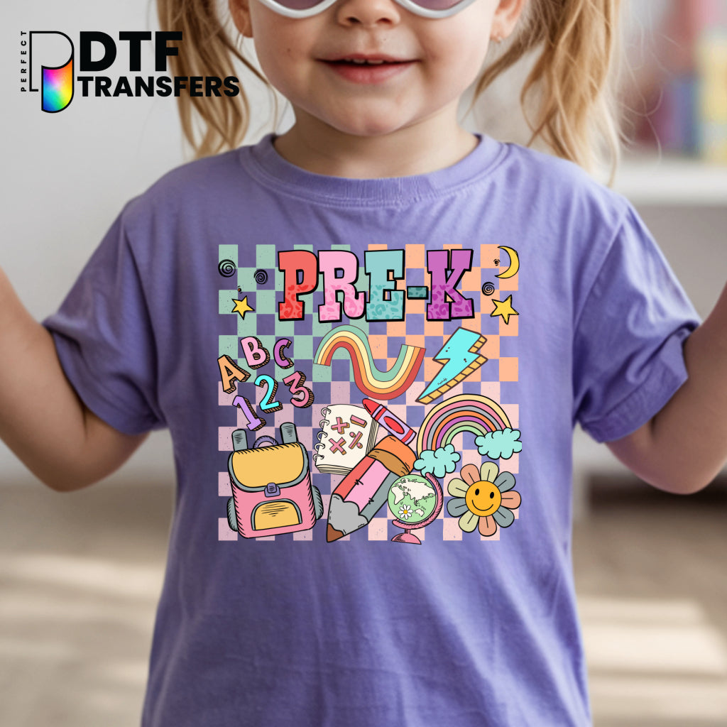 Pre-K Preschool Teacher School – Teacher DTF Transfer