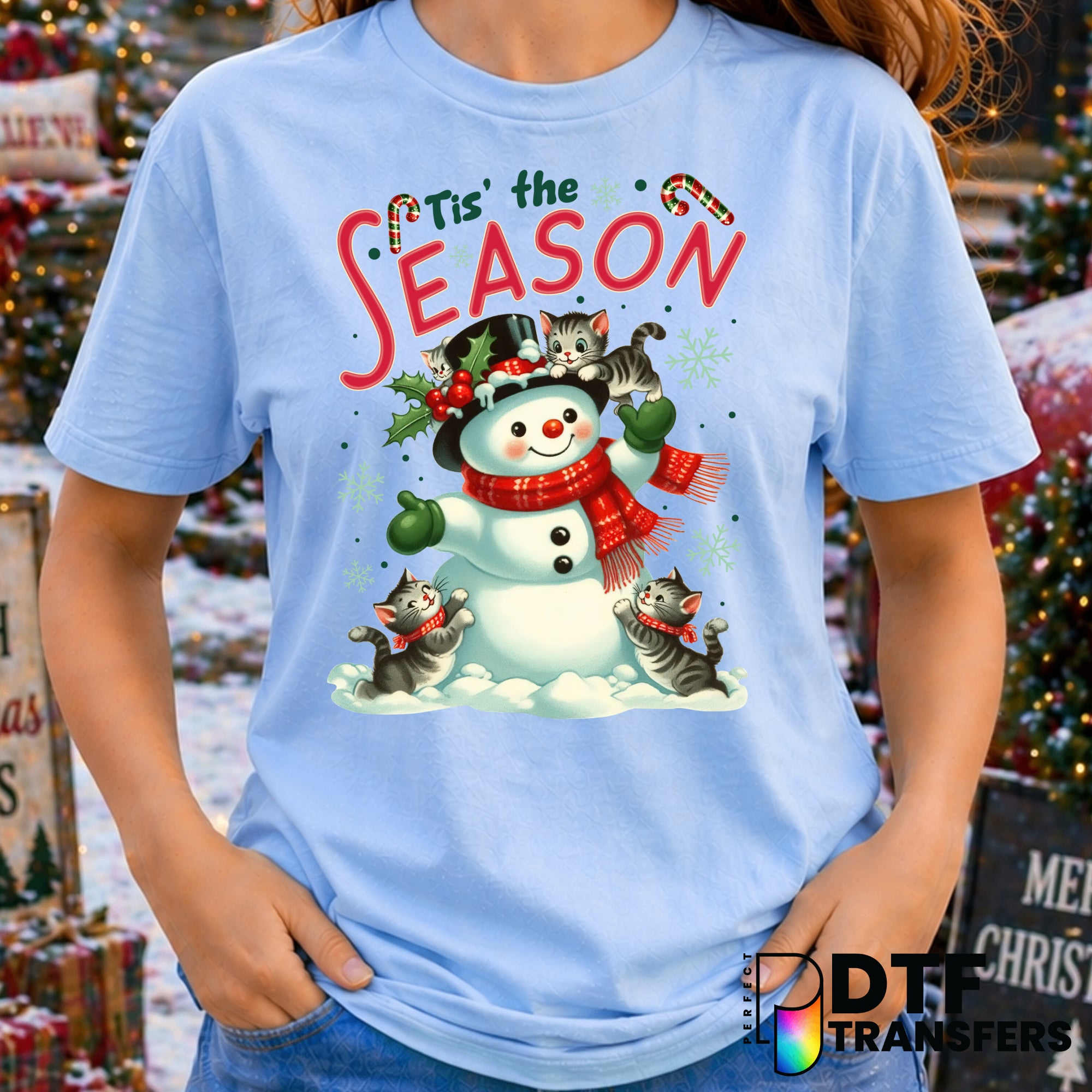 Tis the Season – Christmas DTF Transfer
