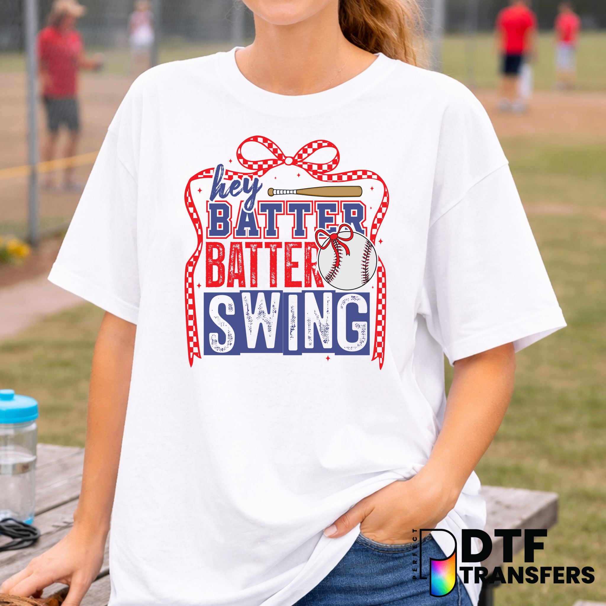 HEY BATTER BATTER SWING – Baseball DTF Transfer