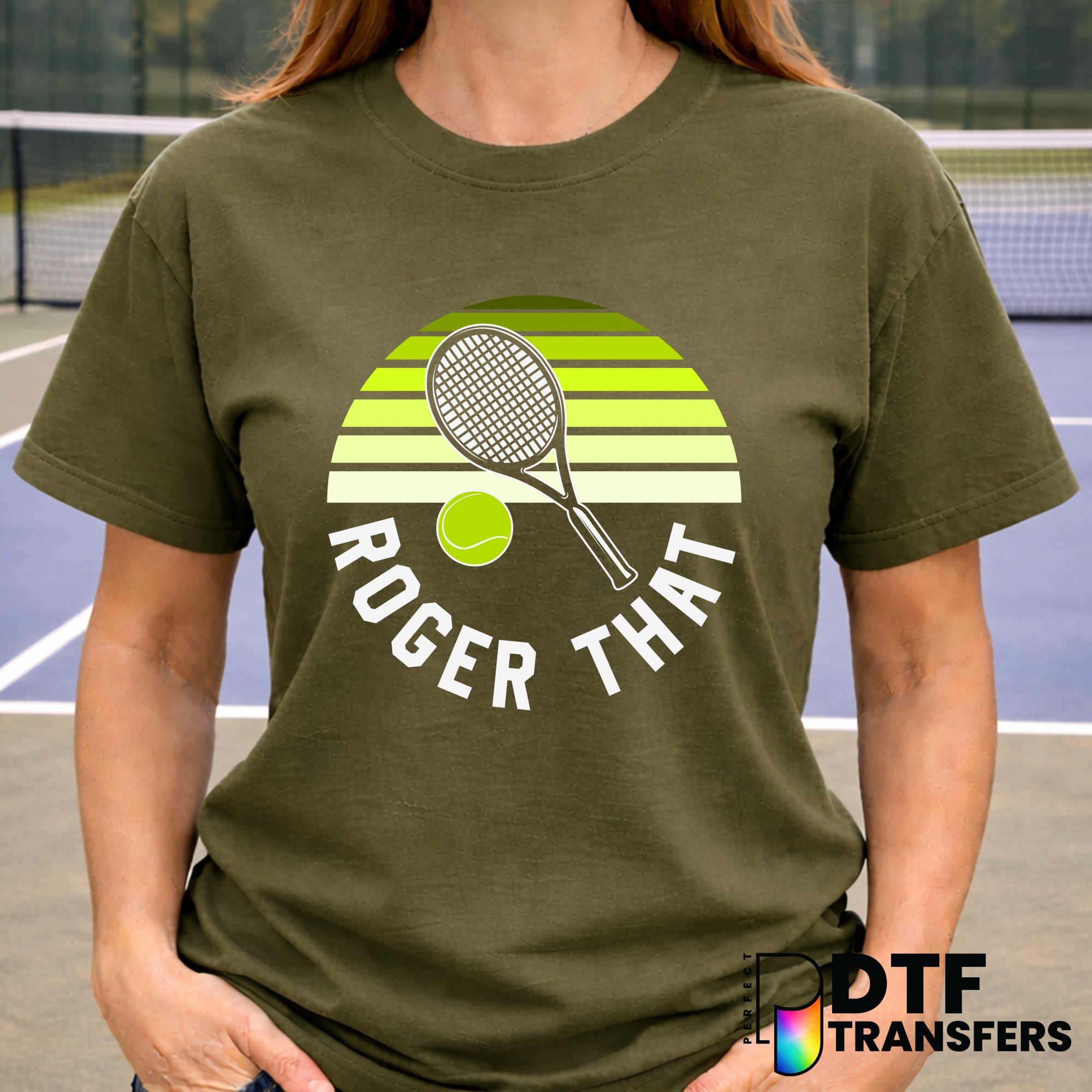 ROGER THAT – Tennis DTF Transfer