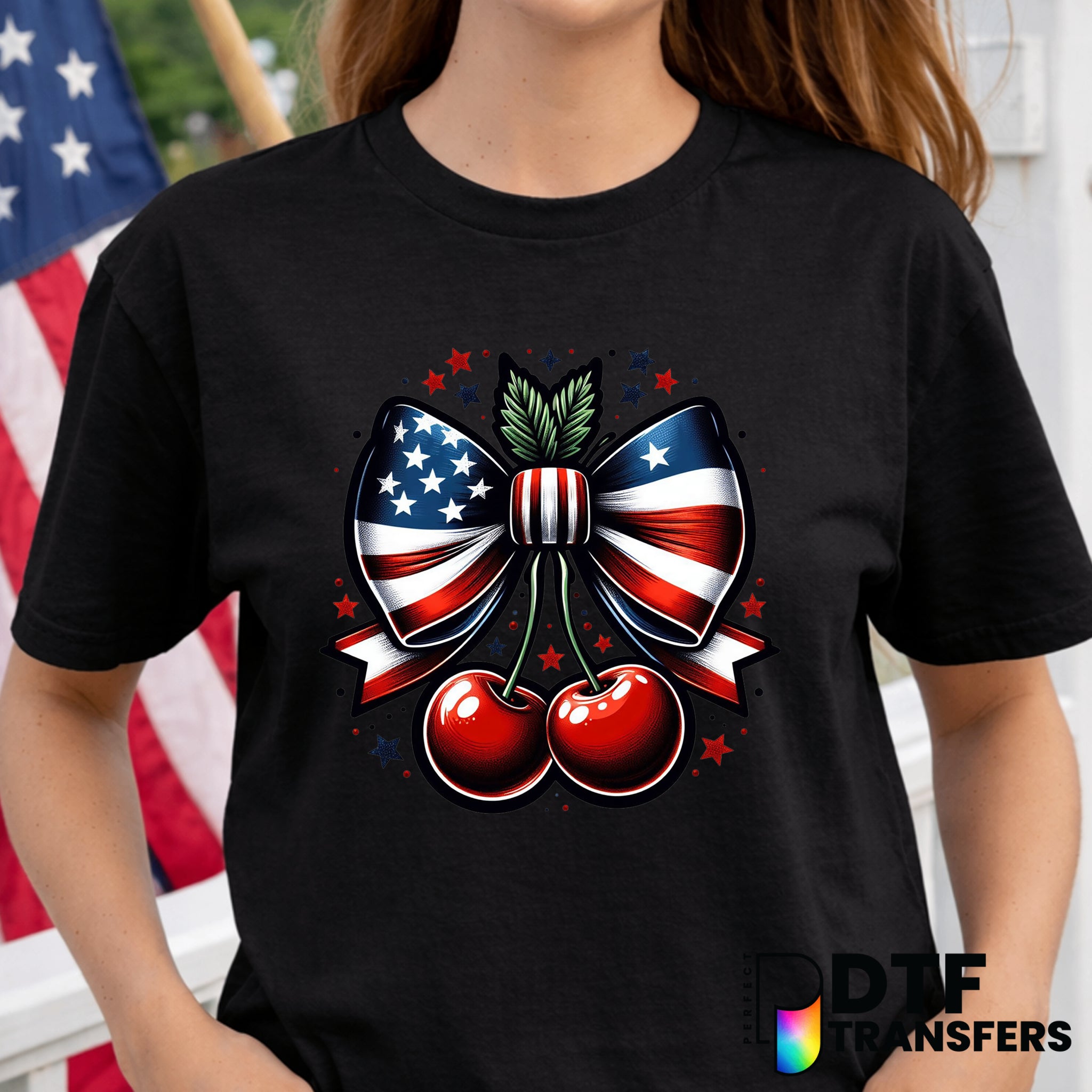 American Coquette 4th of July – Fourth of July DTF Transfer