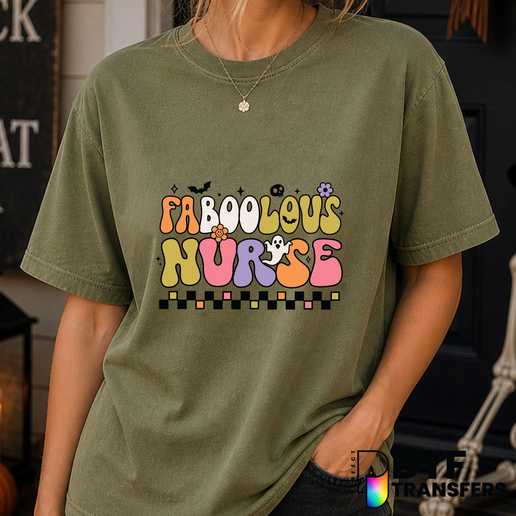 FABOOLOUS NURSE – Halloween DTF Transfer