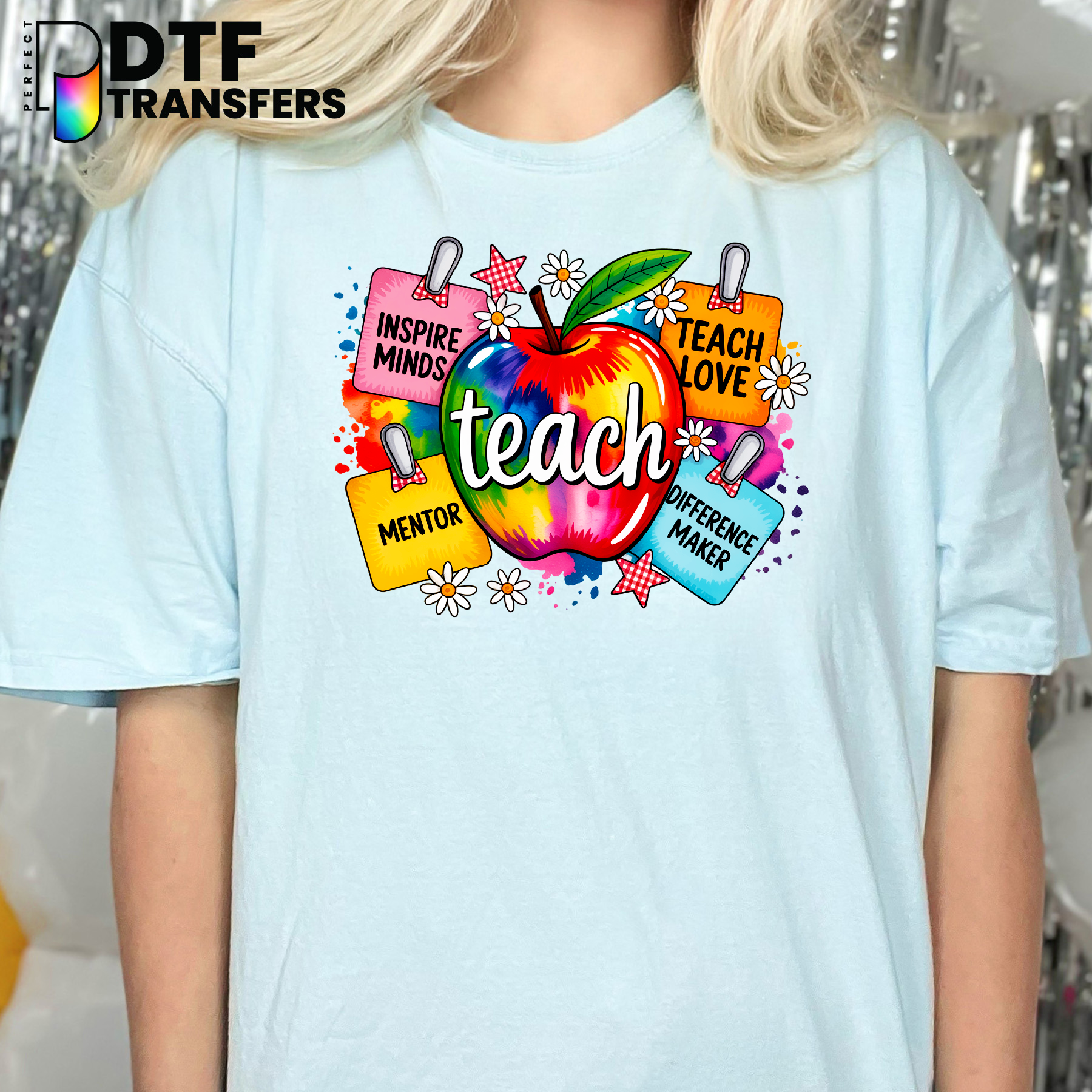 Teach Love Inspire – Teacher DTF Transfer