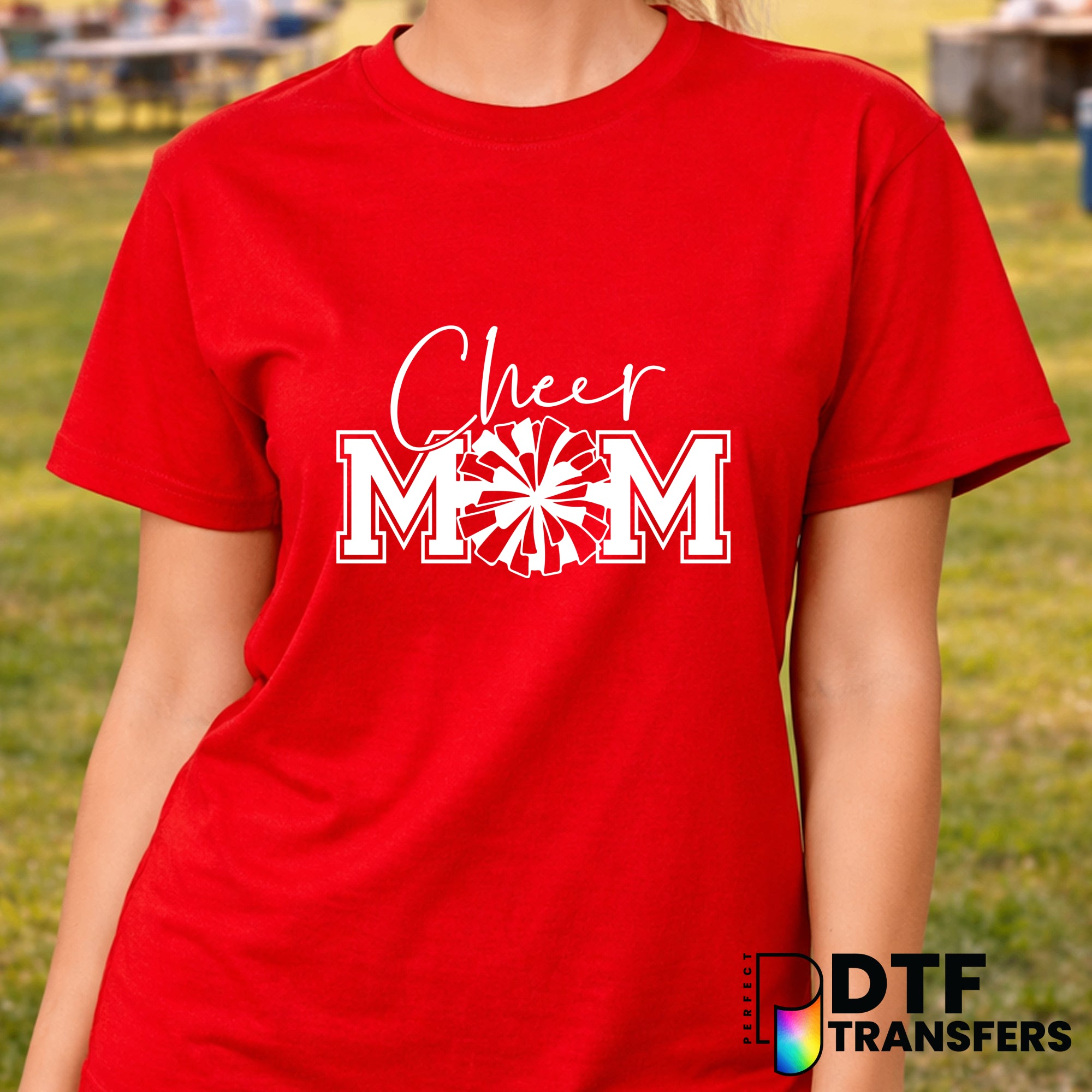 Cheer Mom – Cheerleading DTF Transfer