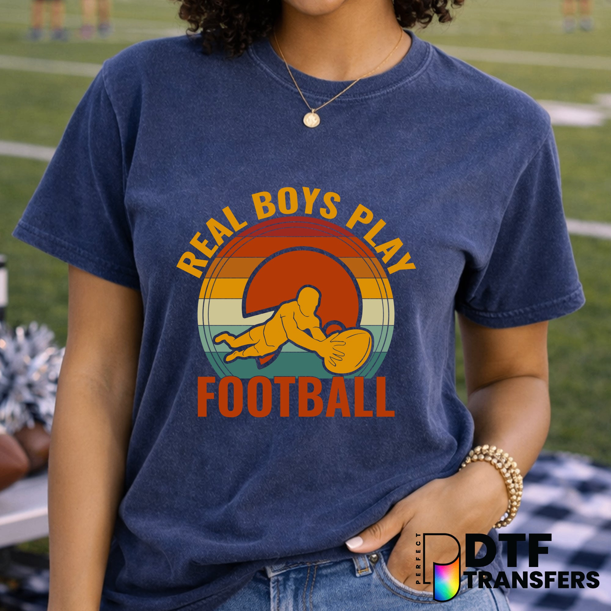 REAL BOYS PLAY FOOTBALL – Football DTF Transfer