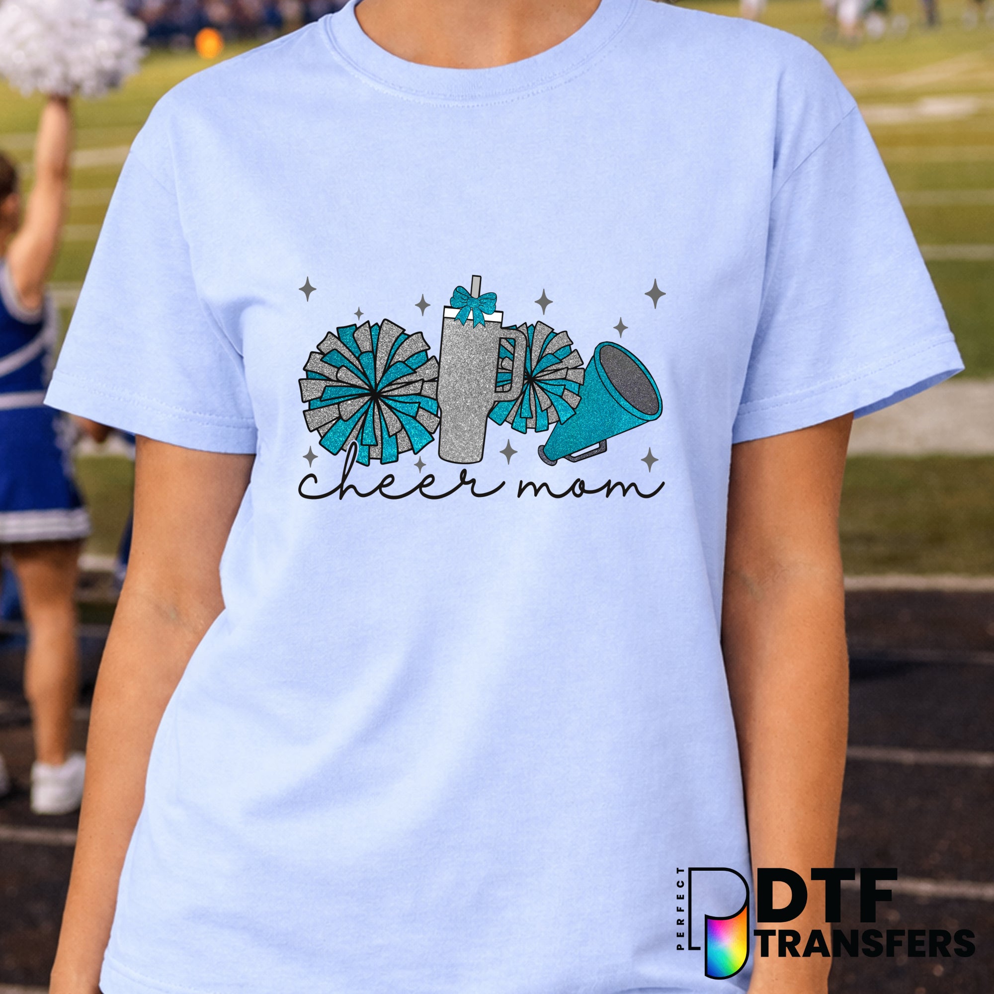 Cheer Mom – Cheerleading DTF Transfer