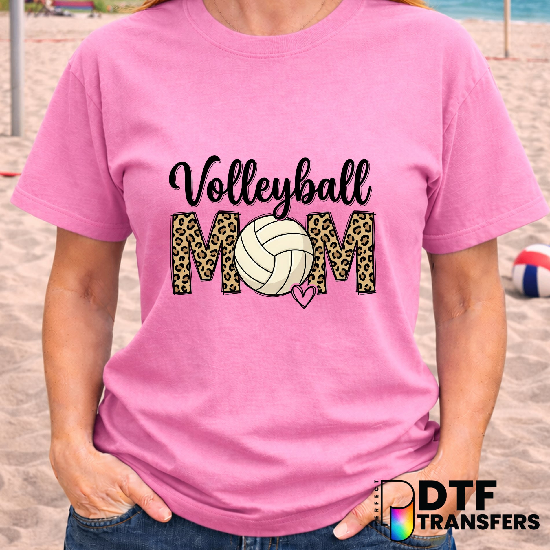 Volleyball MOM – Volleyball DTF Transfer