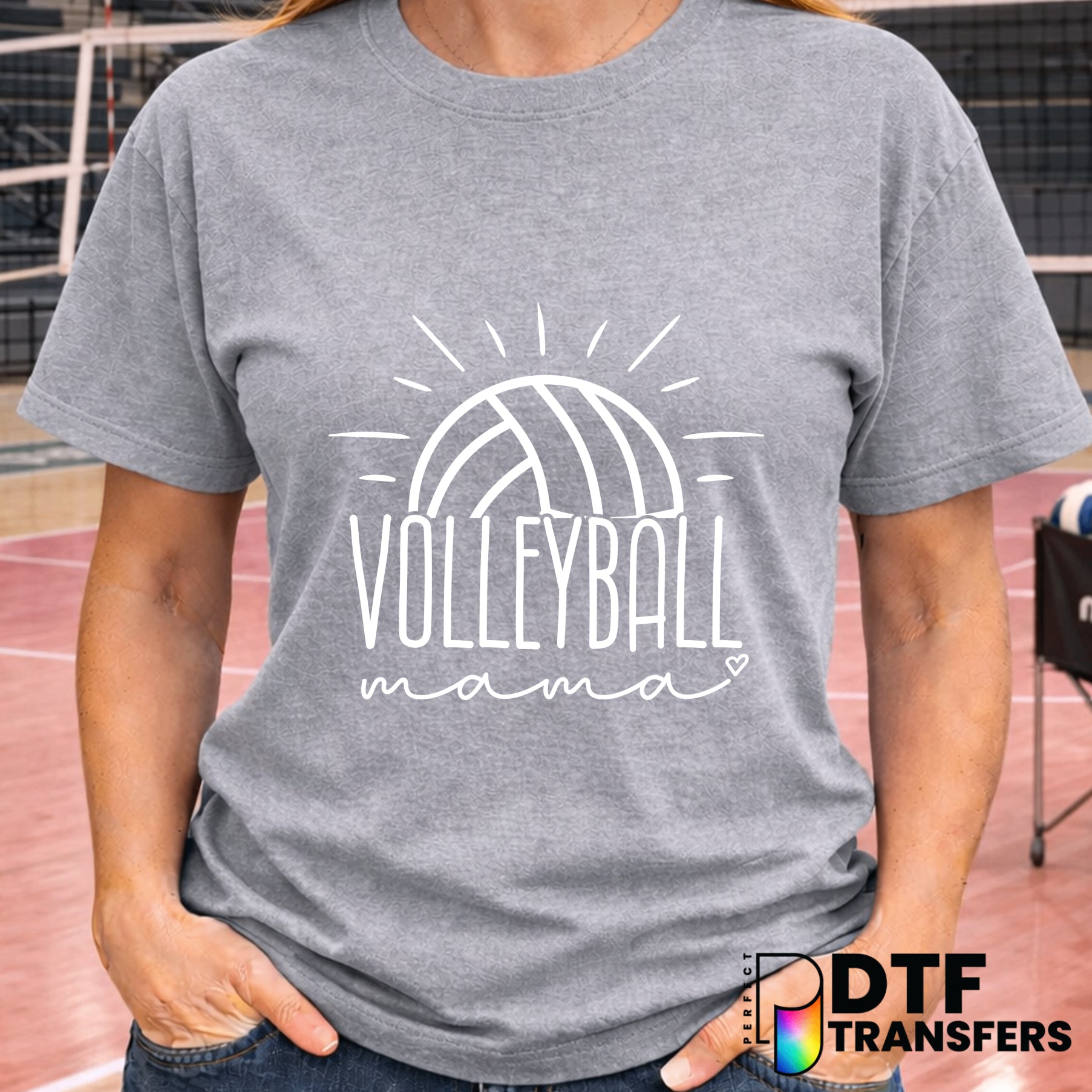 Volleyball Mama – Volleyball DTF Transfer